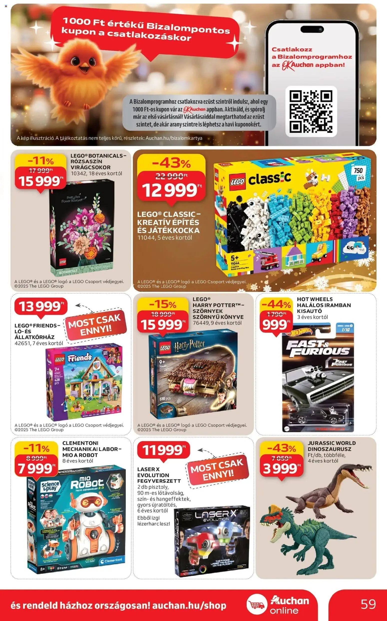 Auchan újság 2025.12.18. Miskolc Akciós újság Auchan (2025-12-18 - 2025-12-24)