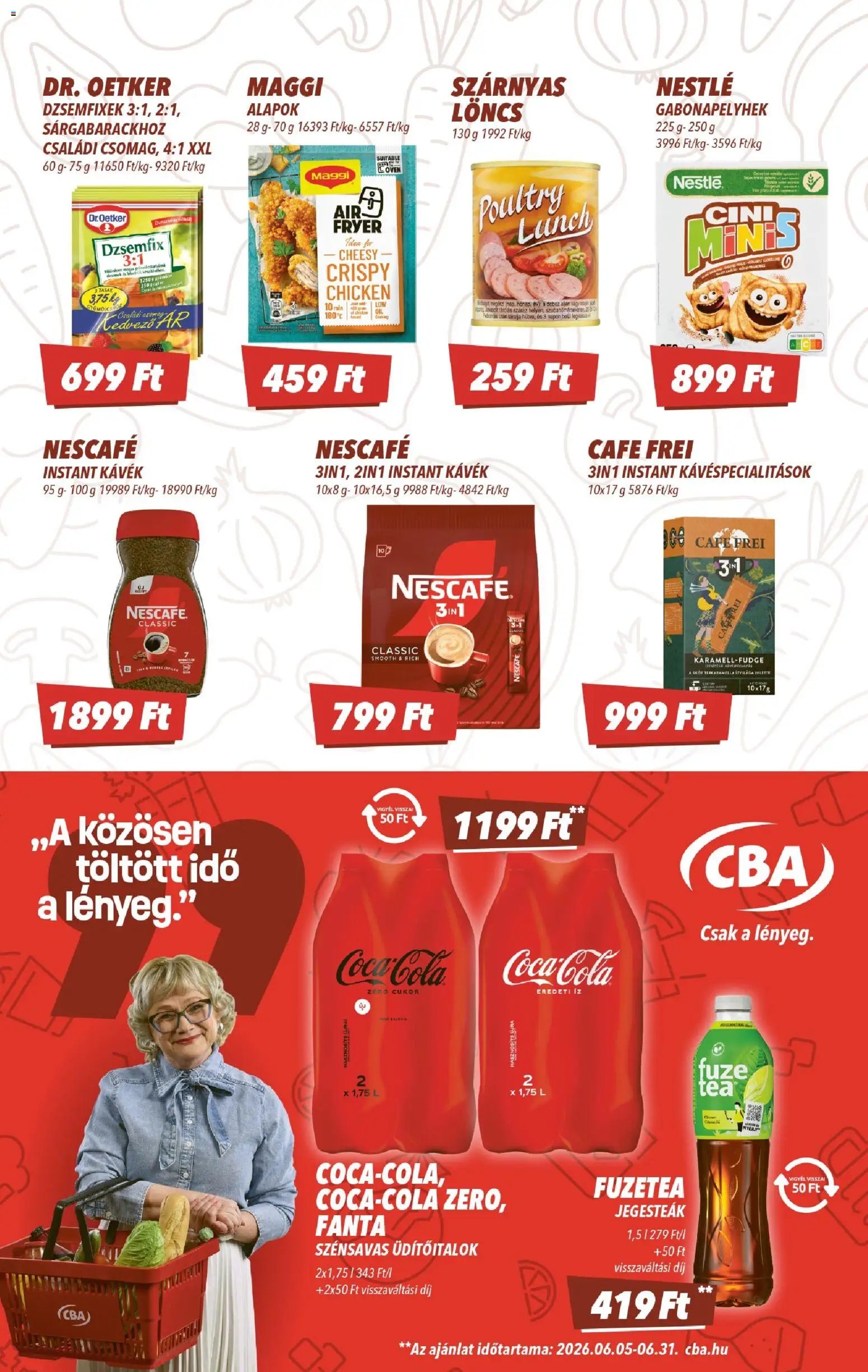 CBA újság 2026.06.11. CBA akciós újság