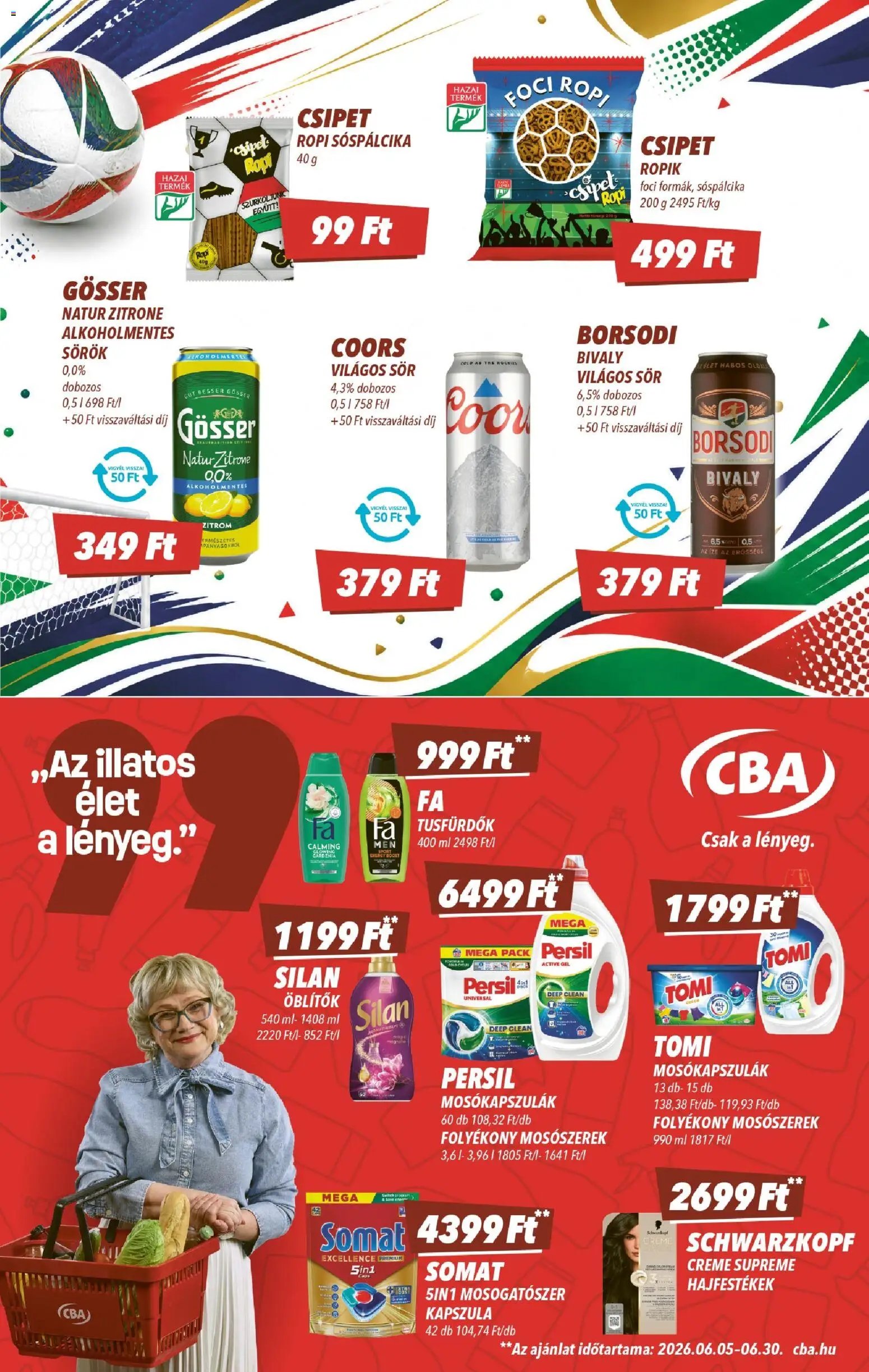 CBA újság 2026.06.11. CBA akciós újság