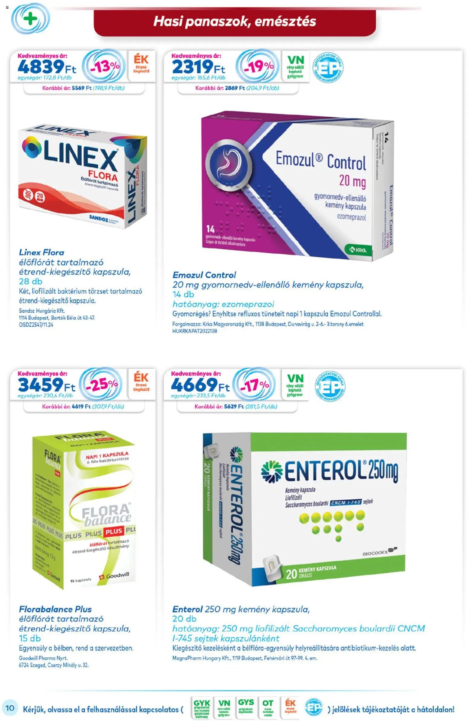 Gyöngy Patikák újság 2025.11.01. Akciós újság Gyöngy Patikák (2025-11-01 - 2025-11-30)