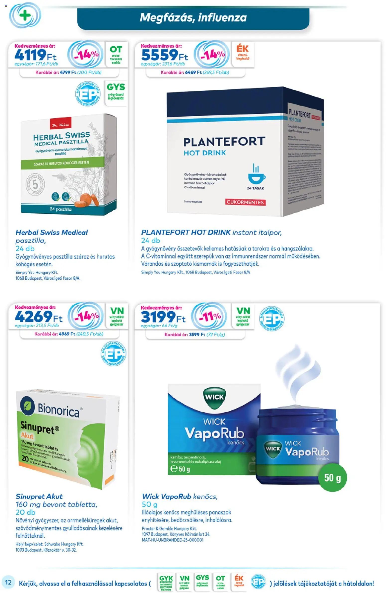 Gyöngy Patikák újság 2025.11.01. Akciós újság Gyöngy Patikák (2025-11-01 - 2025-11-30)