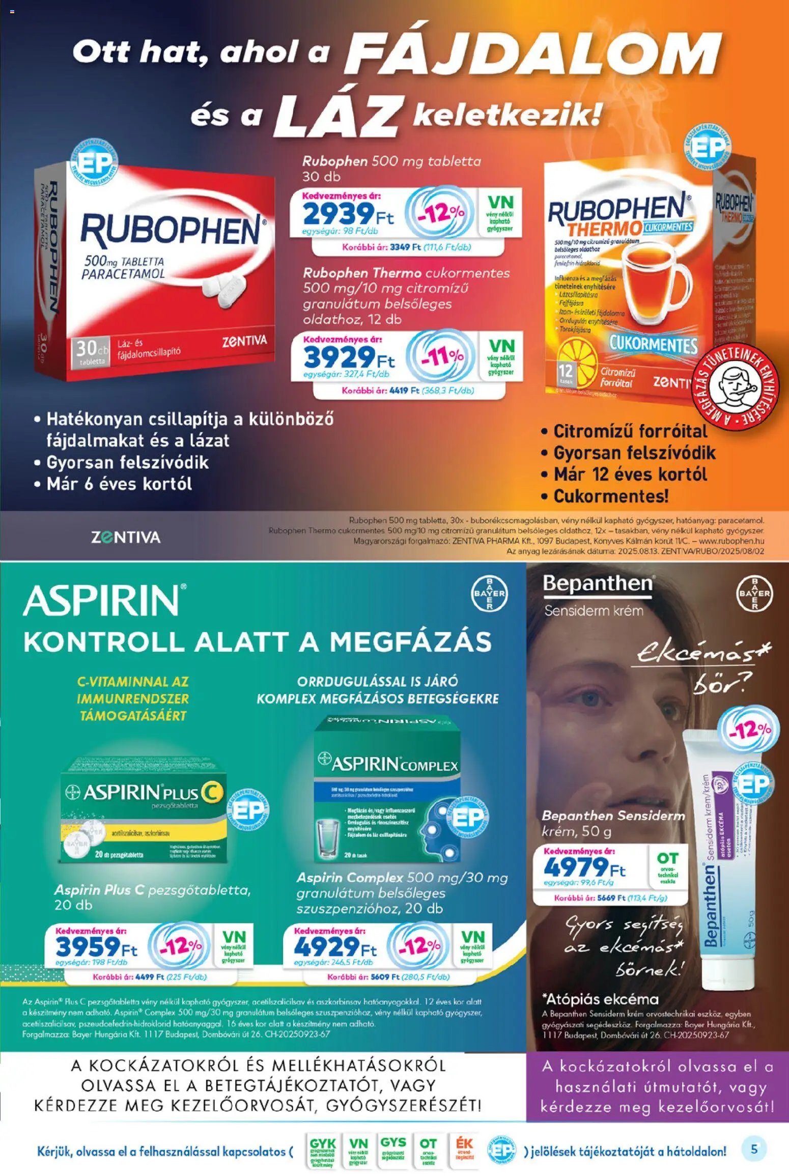 Gyöngy Patikák újság 2025.11.01. Akciós újság Gyöngy Patikák (2025-11-01 - 2025-11-30)