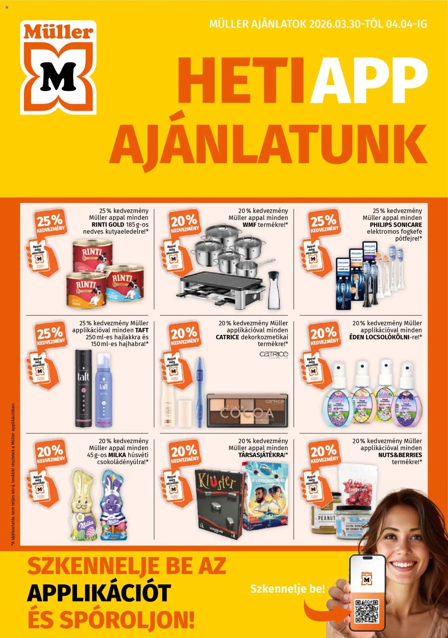 Müller újság 2026.03.30. Müller akciós újság (2026-03-30 - 2026-04-04)