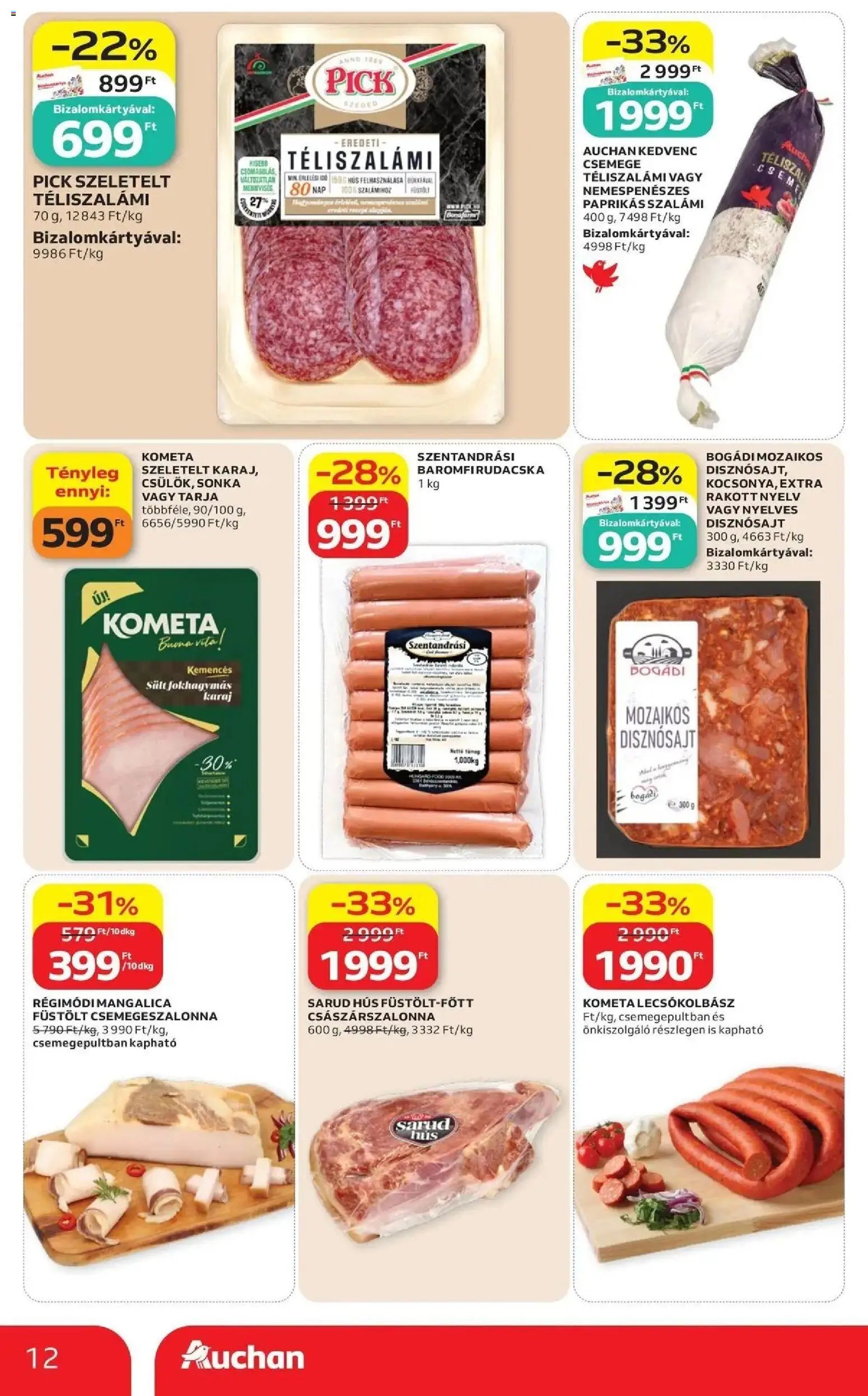 Auchan újság 2026.08.13. Auchan akciós újság Szolnok