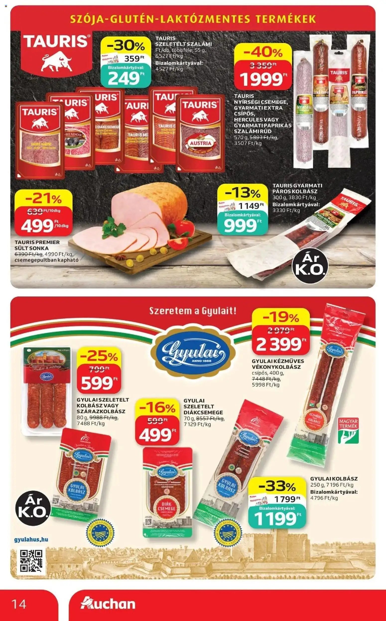 Auchan újság 2026.08.13. Auchan akciós újság Szolnok