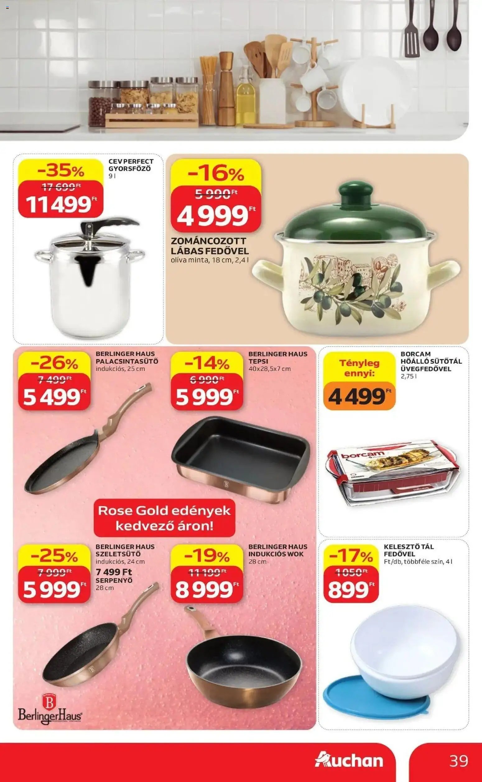 Auchan újság 2026.08.13. Auchan akciós újság Szolnok