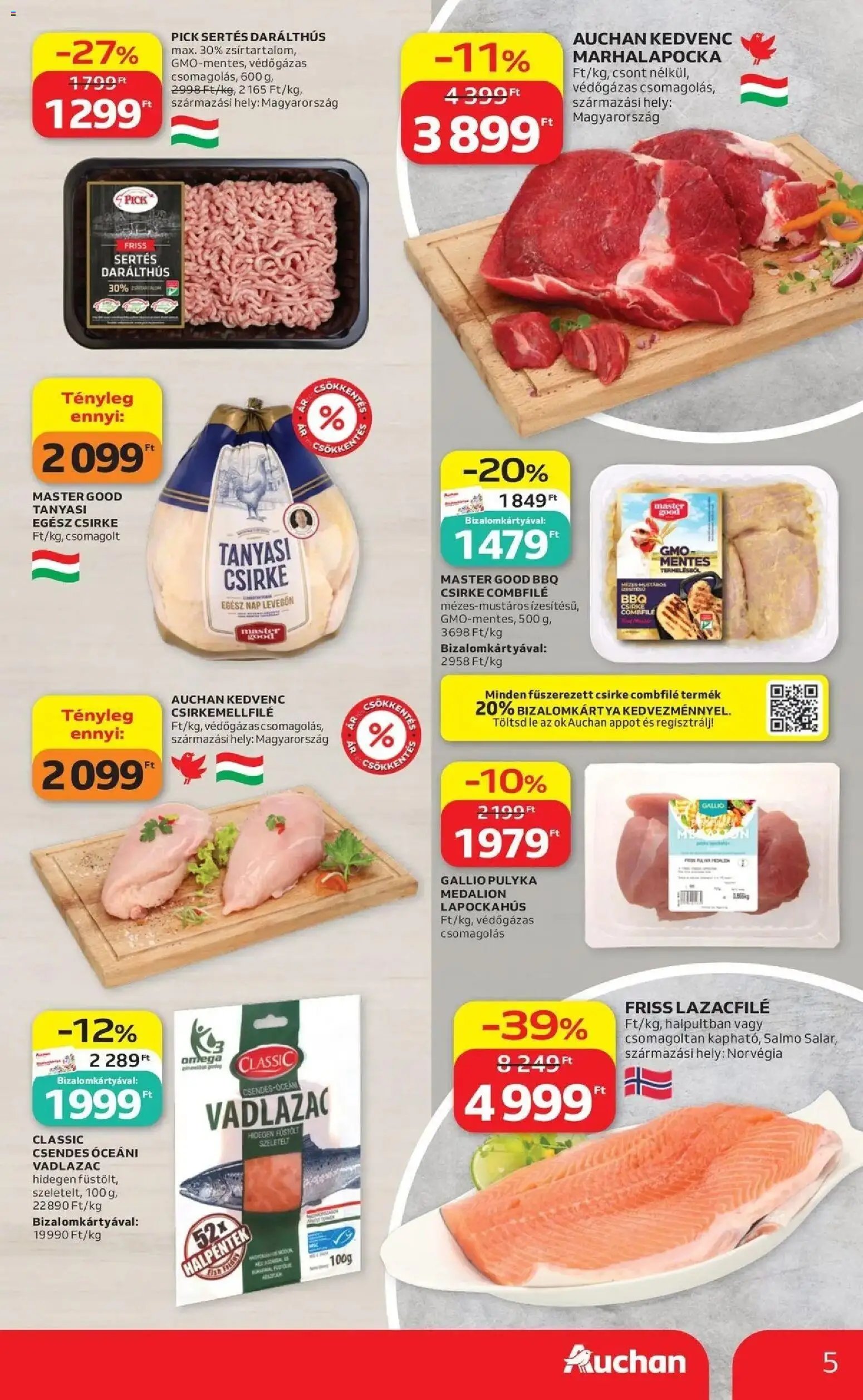 Auchan újság 2026.08.13. Auchan akciós újság Szolnok
