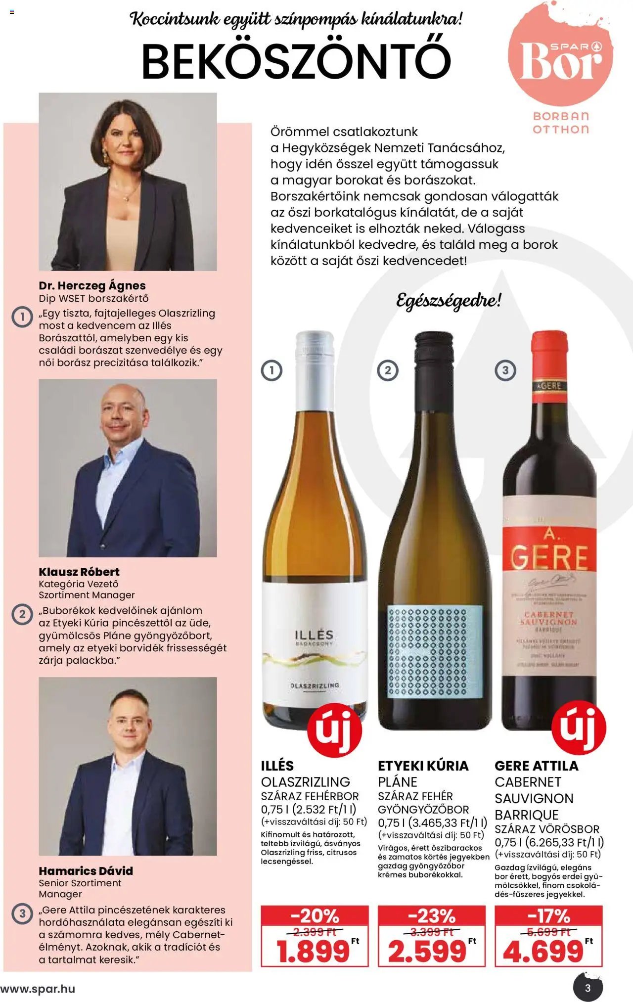 Interspar újság 2025.09.04. BOR ősz (2025-09-04 - 2025-09-24)