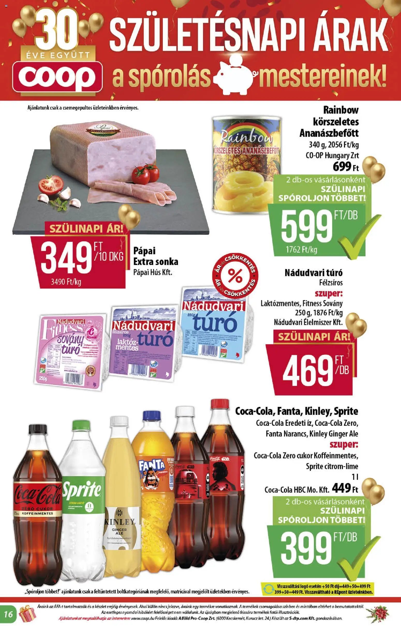 COOP újság 2025.12.18. Alföld Pro-Coop Zrt. - Abc szuper (2025-12-18 - 2025-12-31)