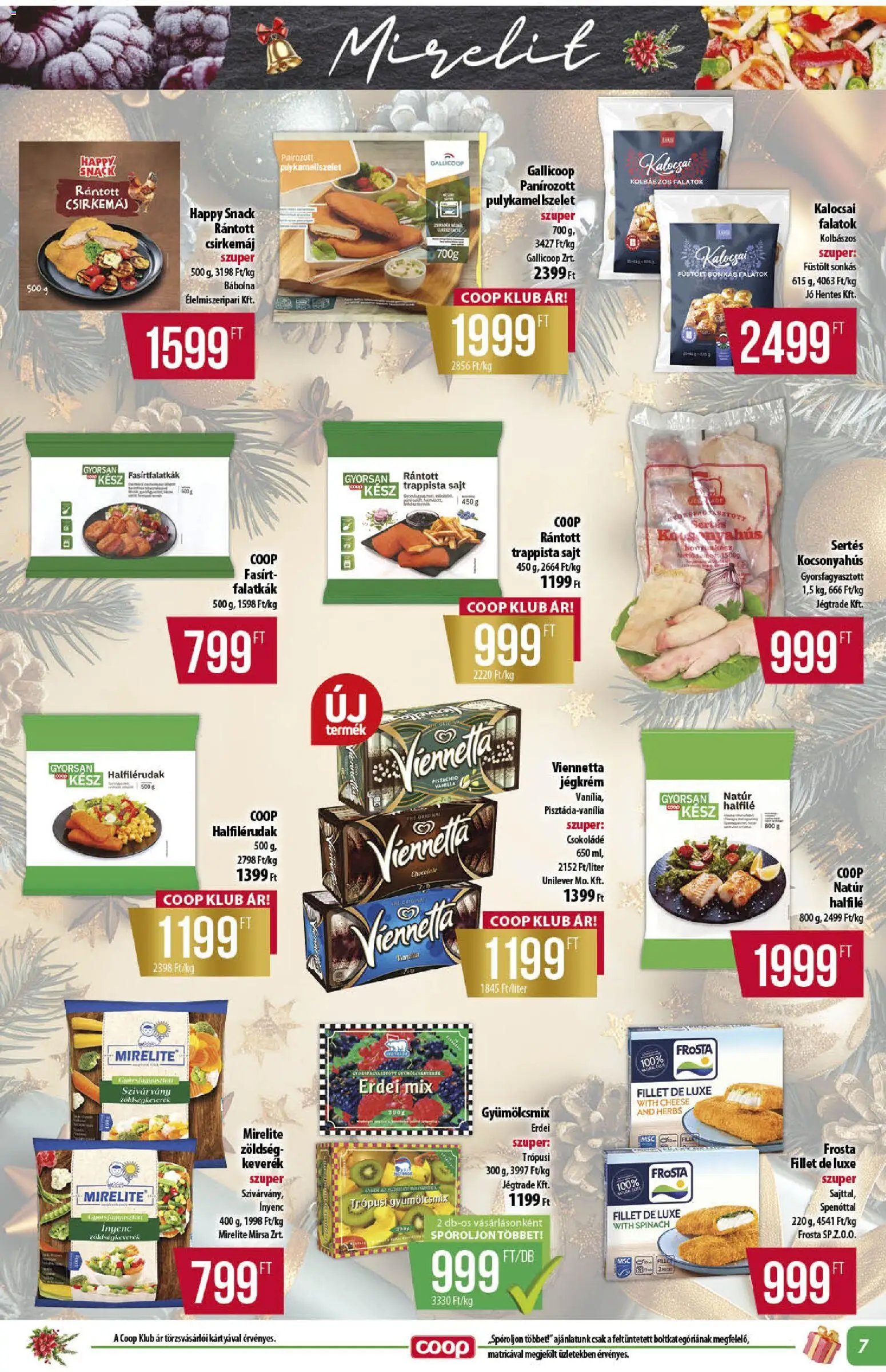 COOP újság 2025.12.18. Alföld Pro-Coop Zrt. - Abc szuper (2025-12-18 - 2025-12-31)