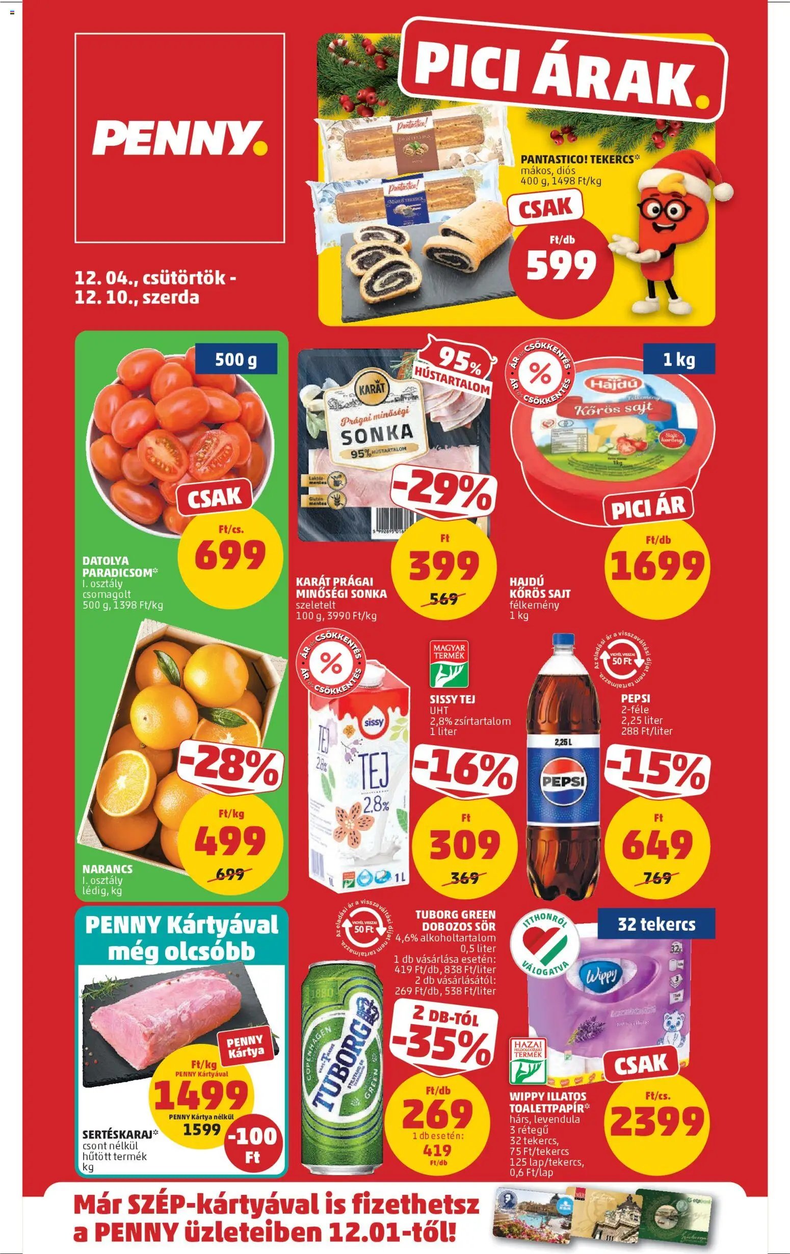 PENNY újság 2025.12.04. Akciós újság PENNY (2025-12-04 - 2025-12-10)