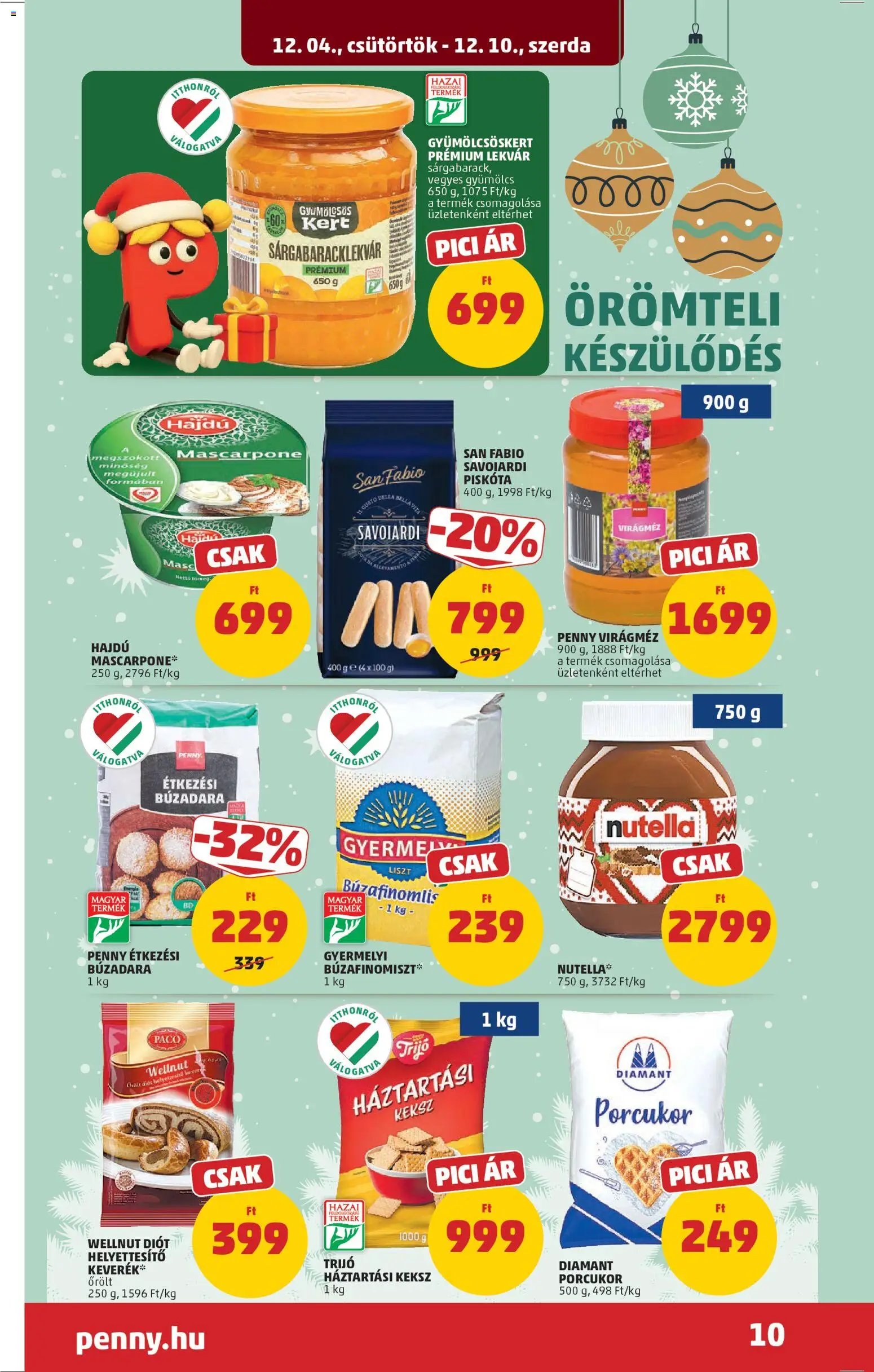 PENNY újság 2025.12.04. Akciós újság PENNY (2025-12-04 - 2025-12-10)