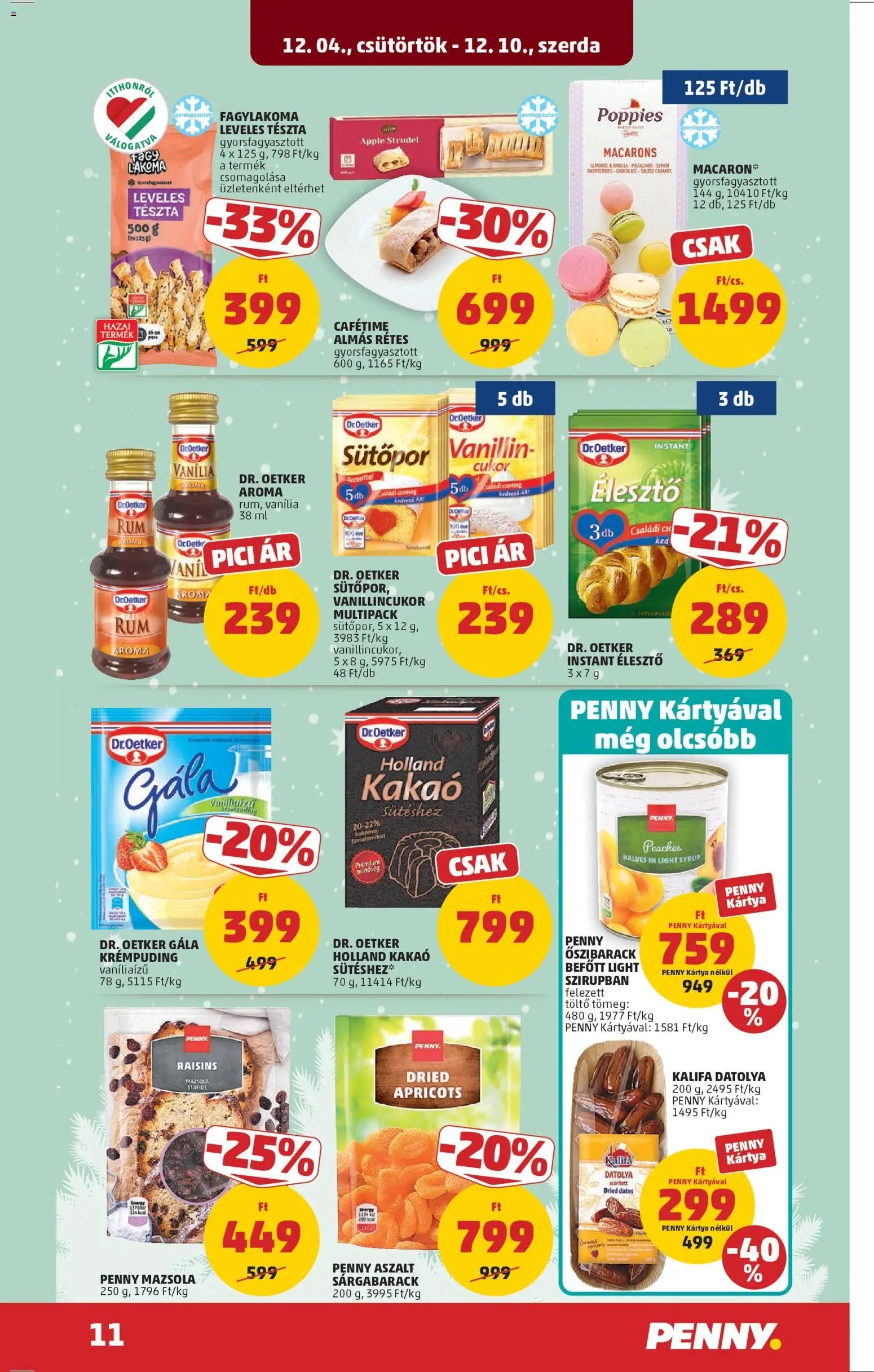 PENNY újság 2025.12.04. Akciós újság PENNY (2025-12-04 - 2025-12-10)