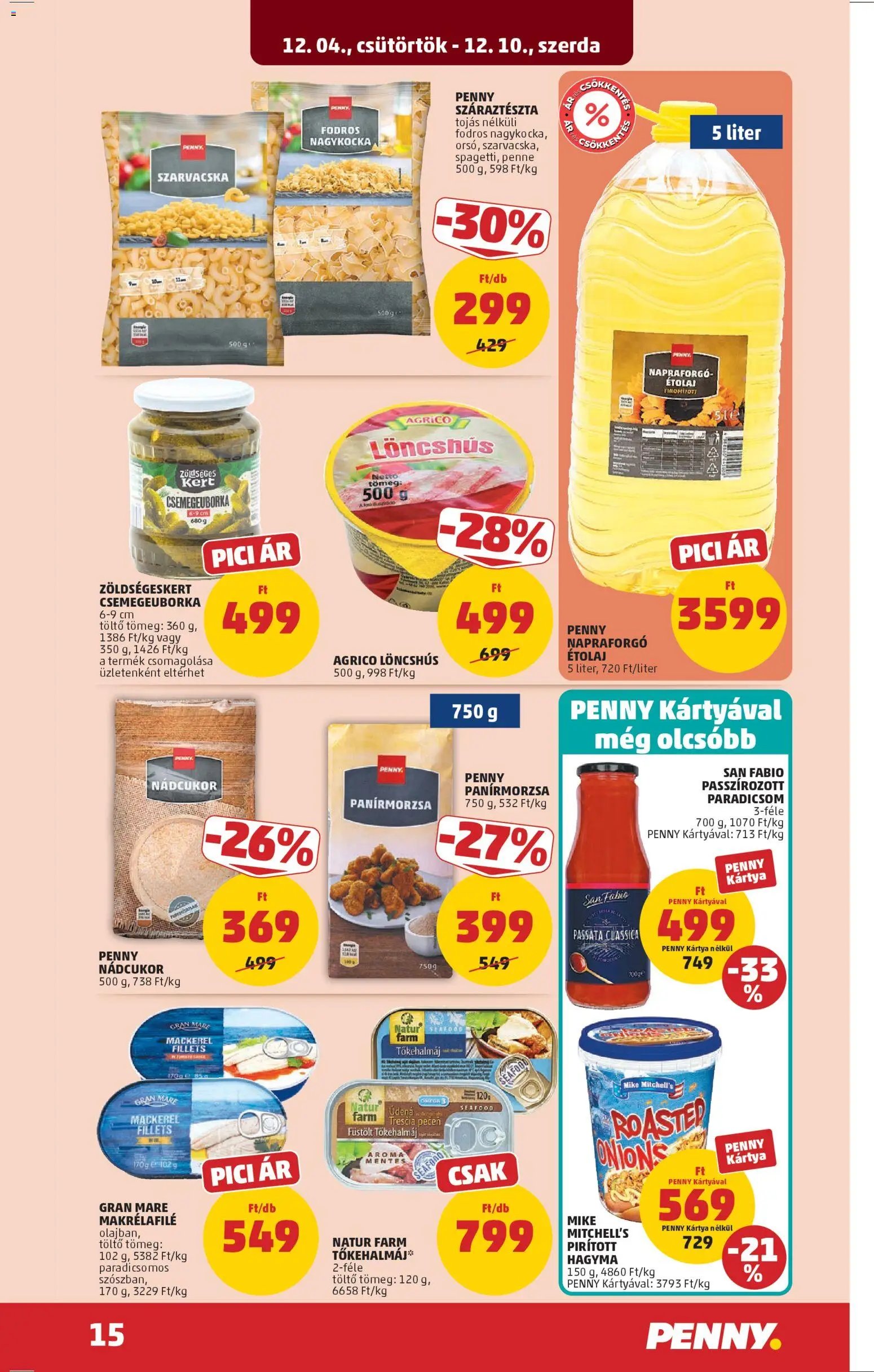 PENNY újság 2025.12.04. Akciós újság PENNY (2025-12-04 - 2025-12-10)