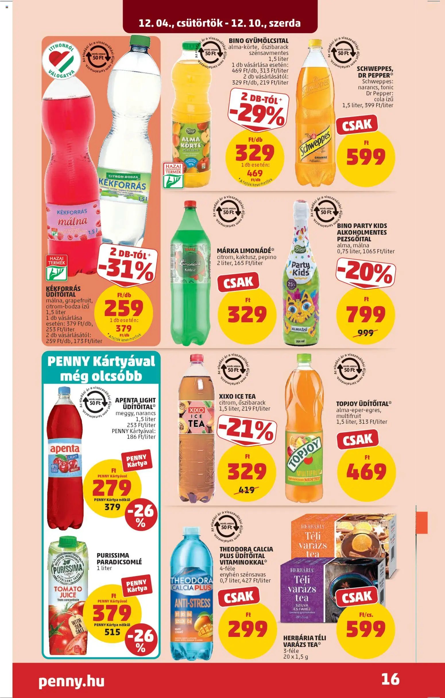PENNY újság 2025.12.04. Akciós újság PENNY (2025-12-04 - 2025-12-10)