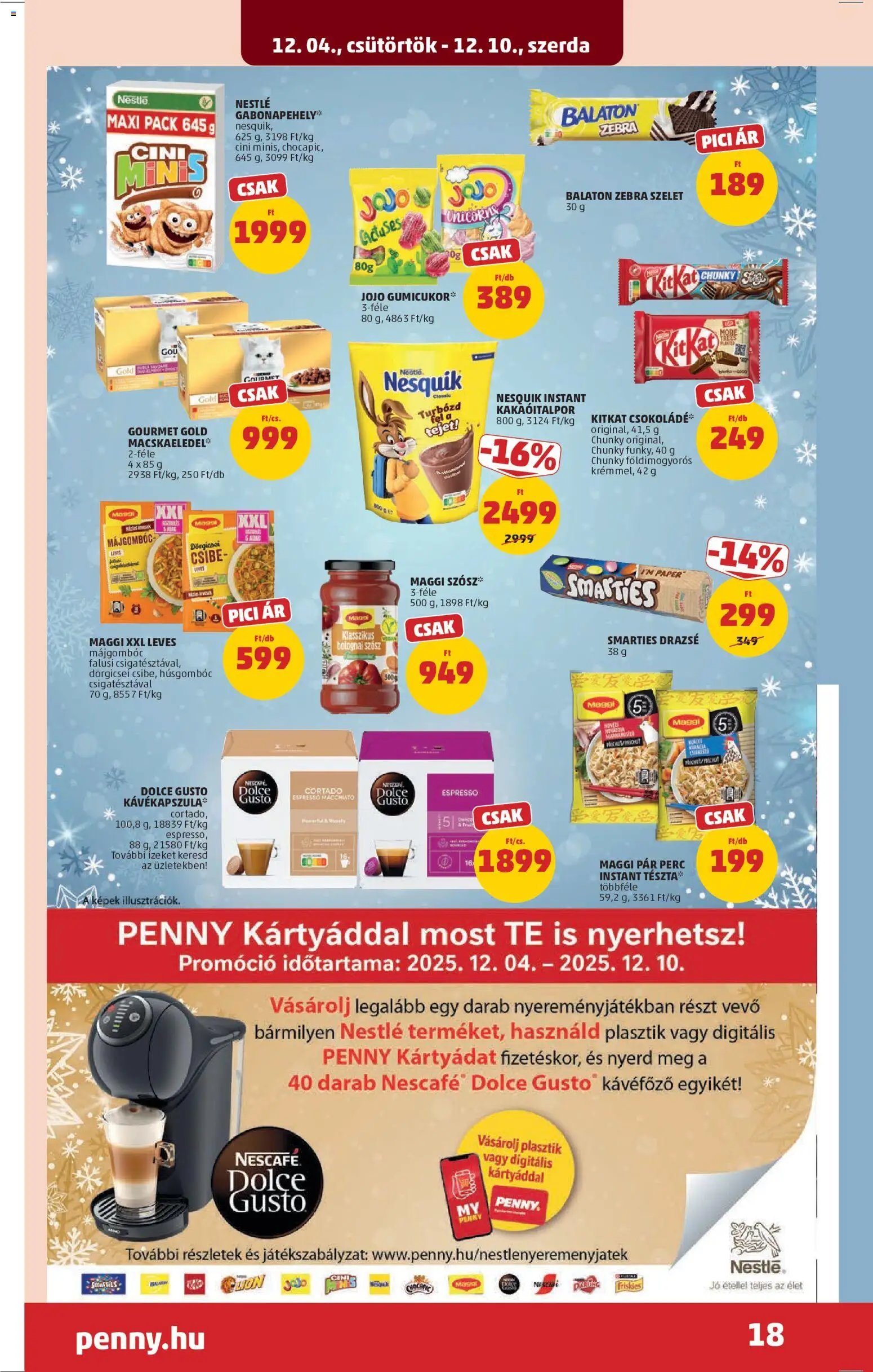 PENNY újság 2025.12.04. Akciós újság PENNY (2025-12-04 - 2025-12-10)