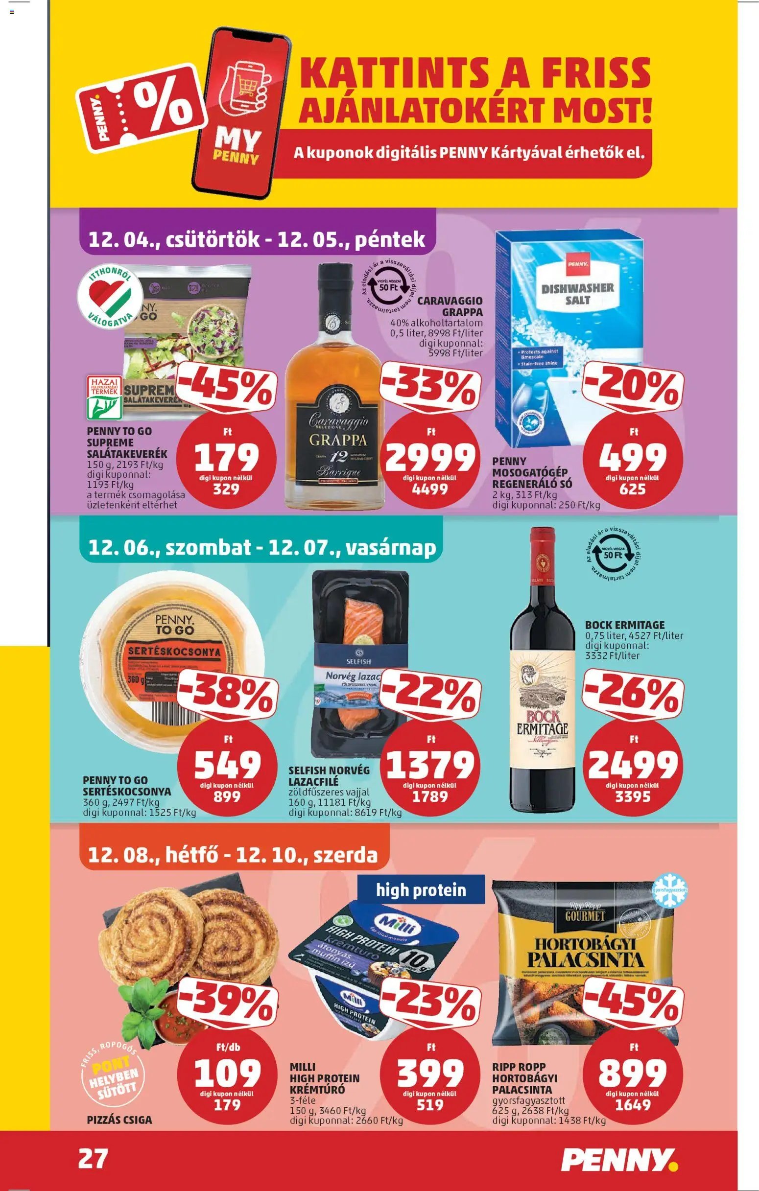 PENNY újság 2025.12.04. Akciós újság PENNY (2025-12-04 - 2025-12-10)