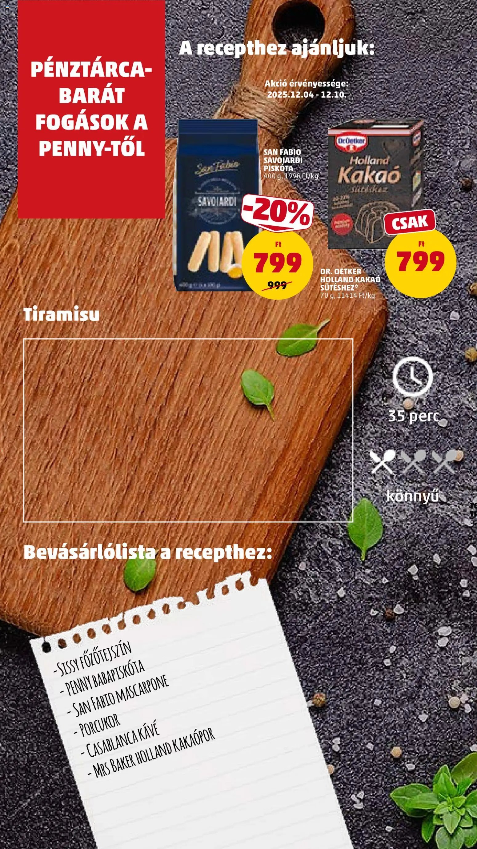 PENNY újság 2025.12.04. Akciós újság PENNY (2025-12-04 - 2025-12-10)