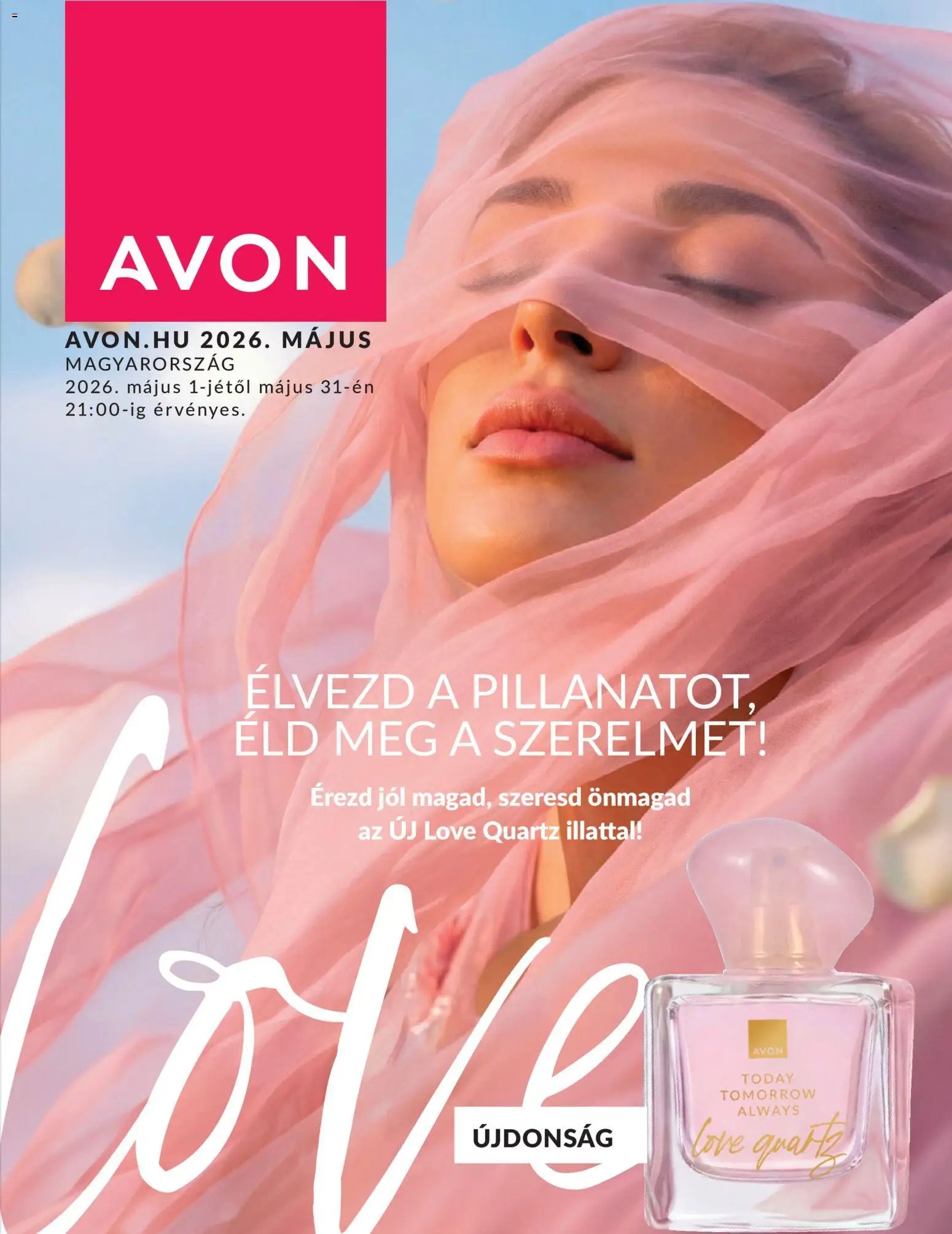 Avon újság 2026.05.01. AVON online katalógus 2026 májusi (2026-05-01 - 2026-05-31)