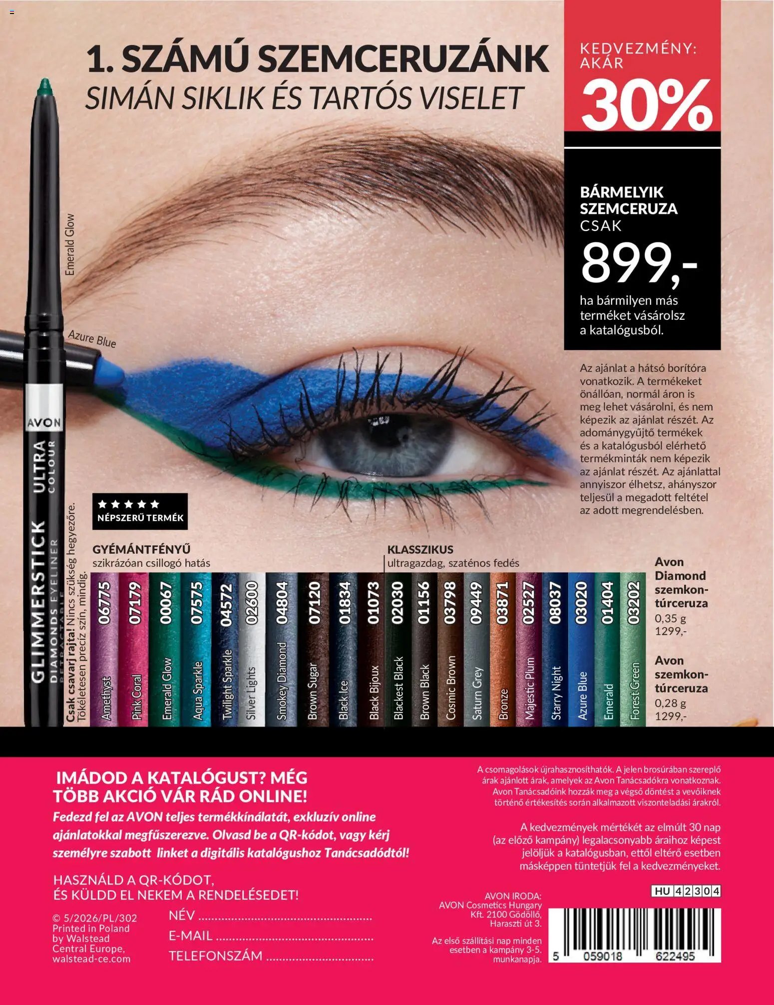 Avon újság 2026.05.01. AVON online katalógus 2026 májusi (2026-05-01 - 2026-05-31)