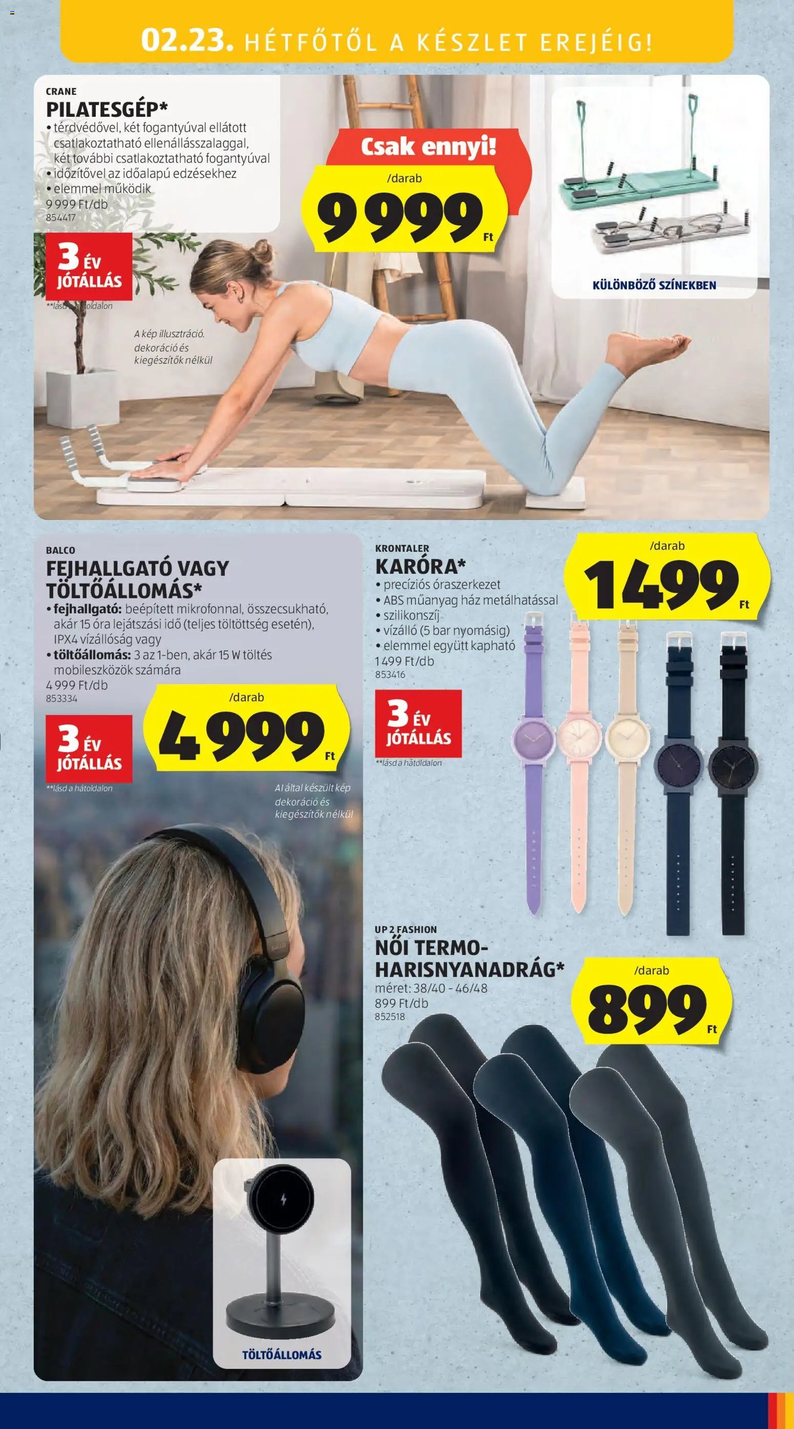 Aldi újság 2026.02.19. Középső sor termékei (2026-02-19 - 2026-02-25)