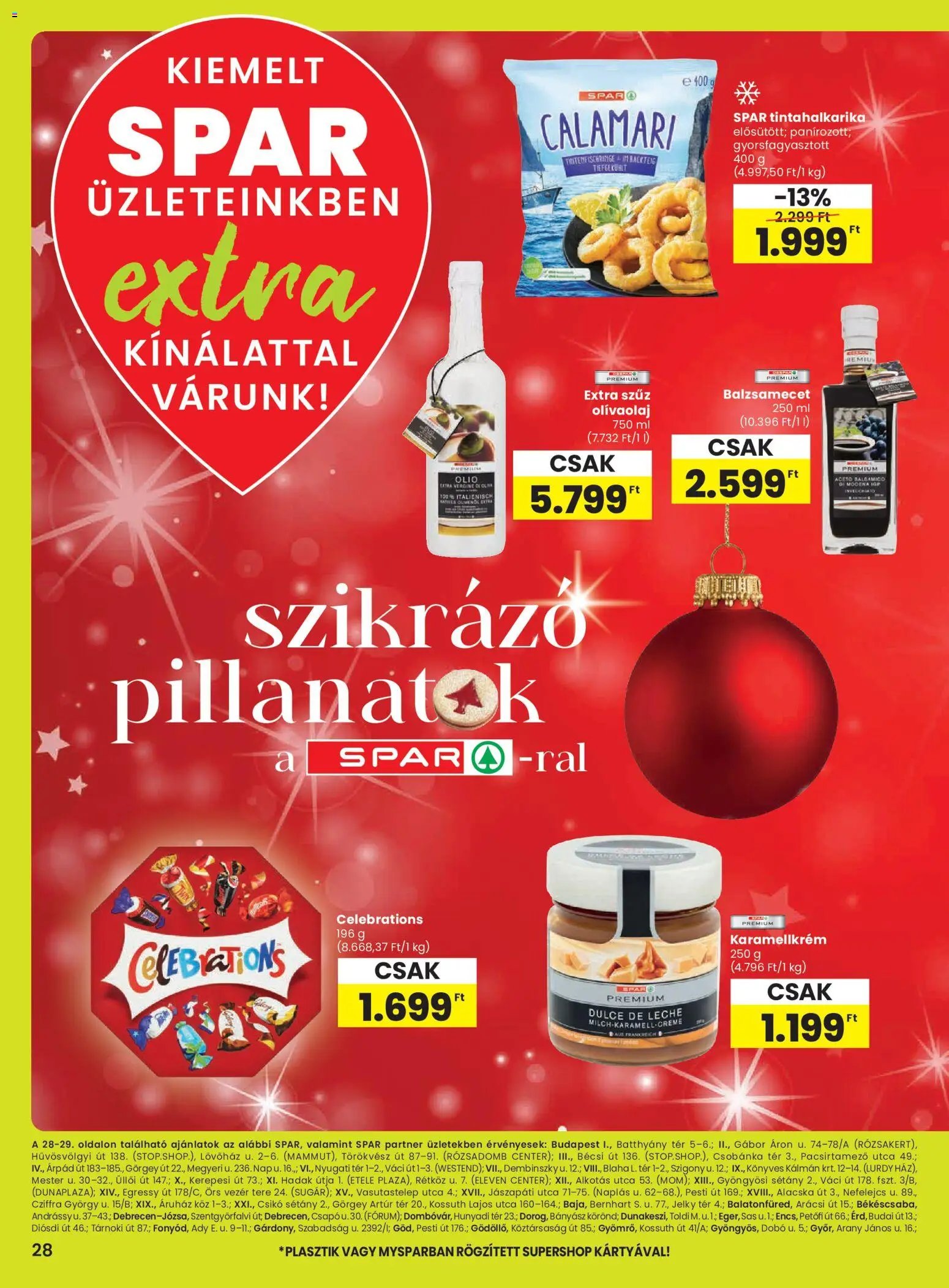 Spar újság 2025.12.11. Extra ajánlat (2025-12-11 - 2025-12-17)