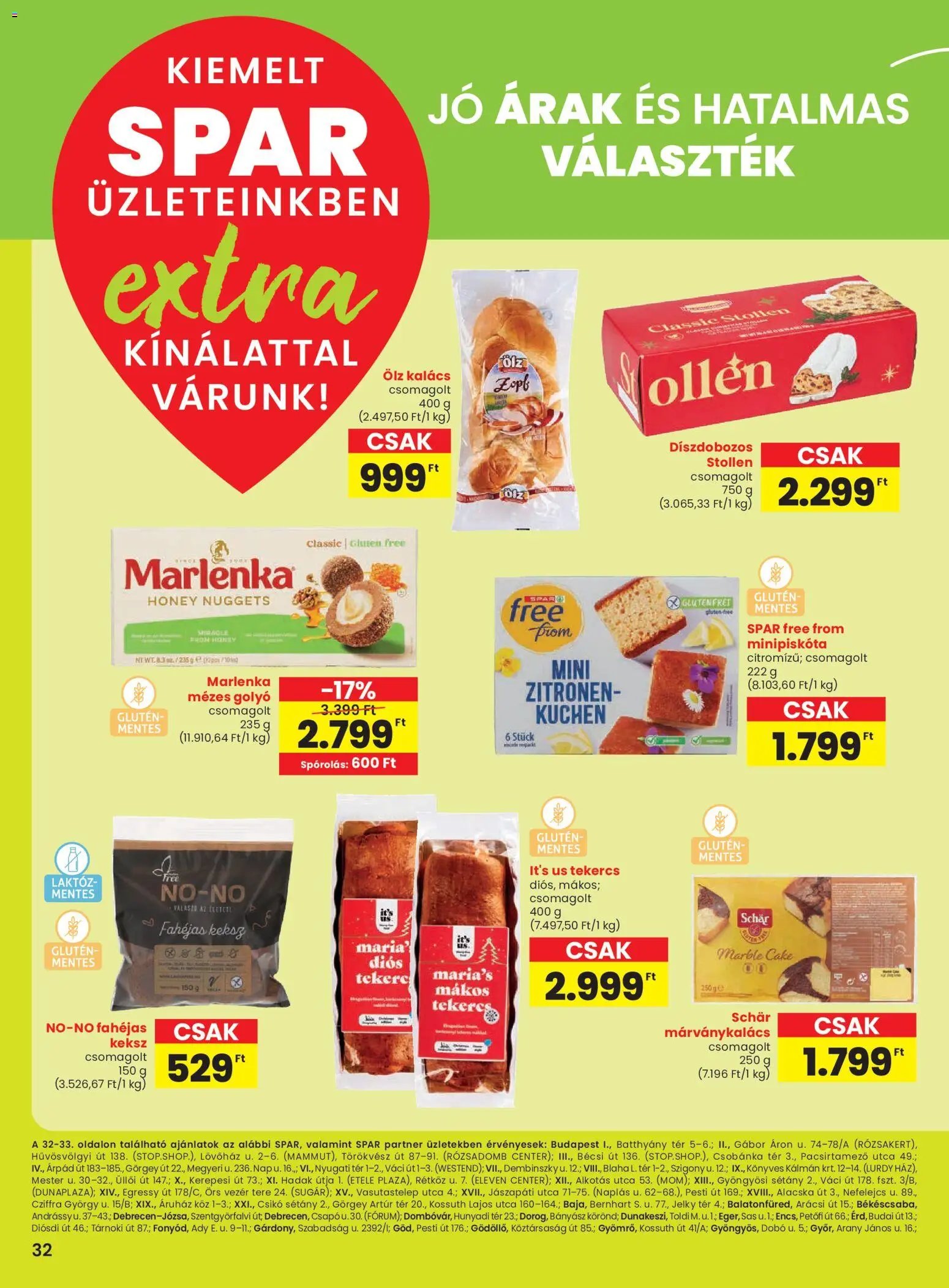 Spar újság 2025.12.11. Extra ajánlat (2025-12-11 - 2025-12-17)