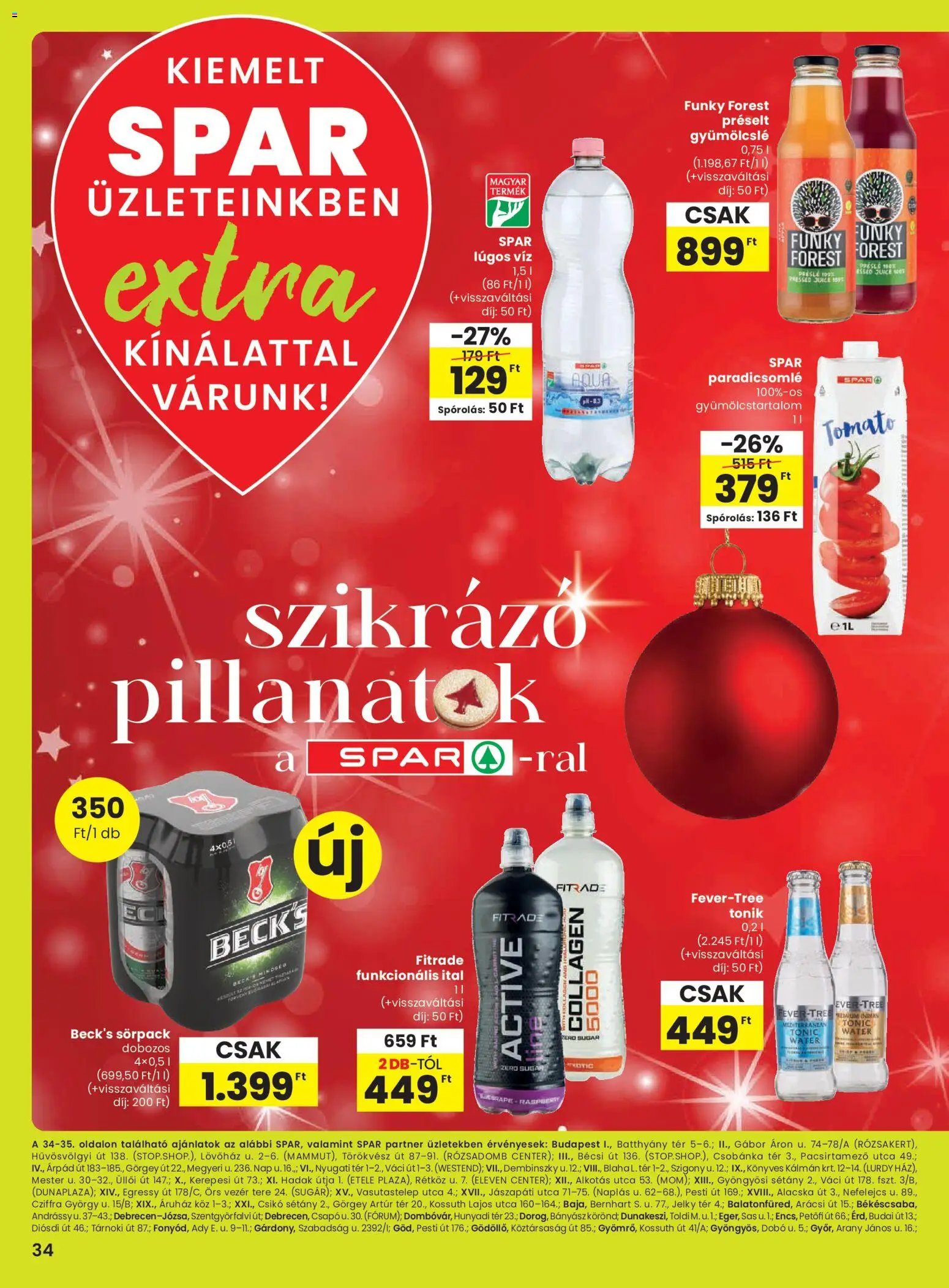 Spar újság 2025.12.11. Extra ajánlat (2025-12-11 - 2025-12-17)