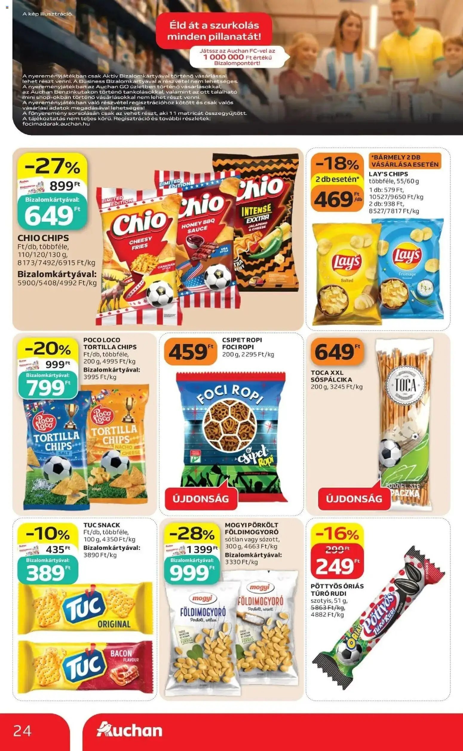 Auchan újság 2026.06.25. Auchan akciós újság Budapest