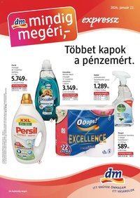 DM Drogerie Markt újság 2026.01.22. Akciós újság DM Drogerie Markt (2026-01-22 - 2026-02-04)