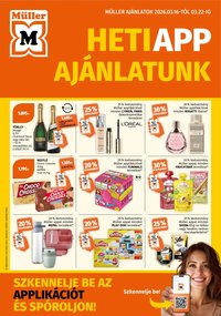 Müller újság 2026.03.16. Müller akciós újság (2026-03-16 - 2026-03-22)