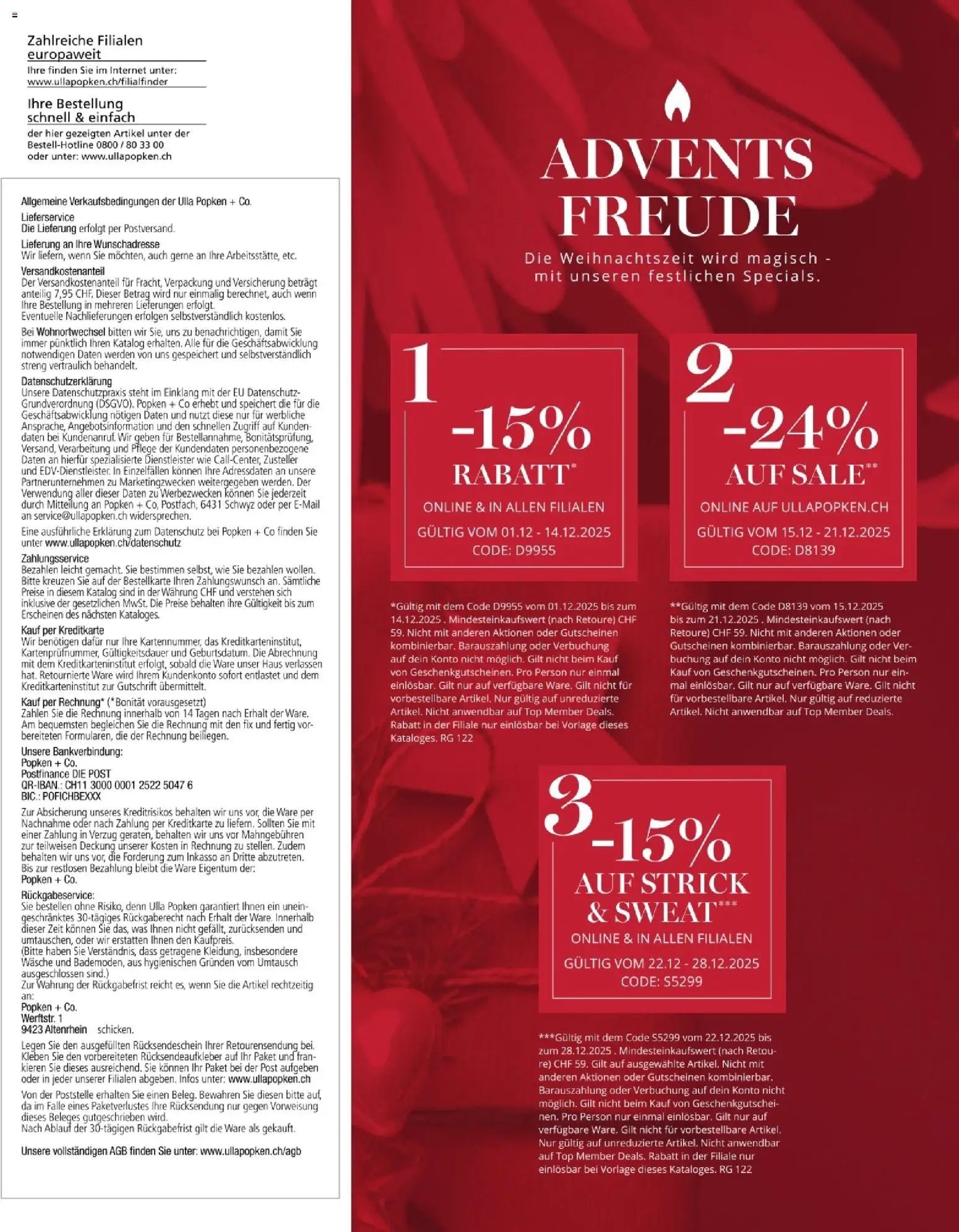 Ulla Popken újság 2025.12.03. Akciós újság Ulla Popken (2025-12-03 - 2025-12-31)