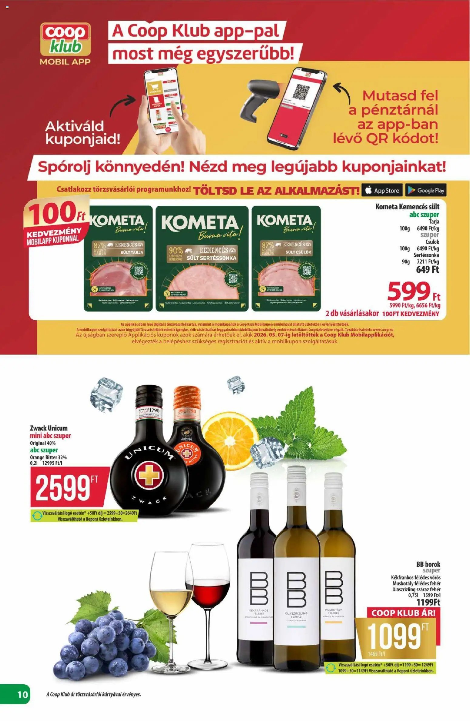 COOP újság 2026.05.14. COOP - Újság Észak Kelet Pro-Coop Zrt (2026-05-14 - 2026-05-20)