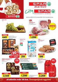 Spar újság 2026.08.19. Spar City szórólap