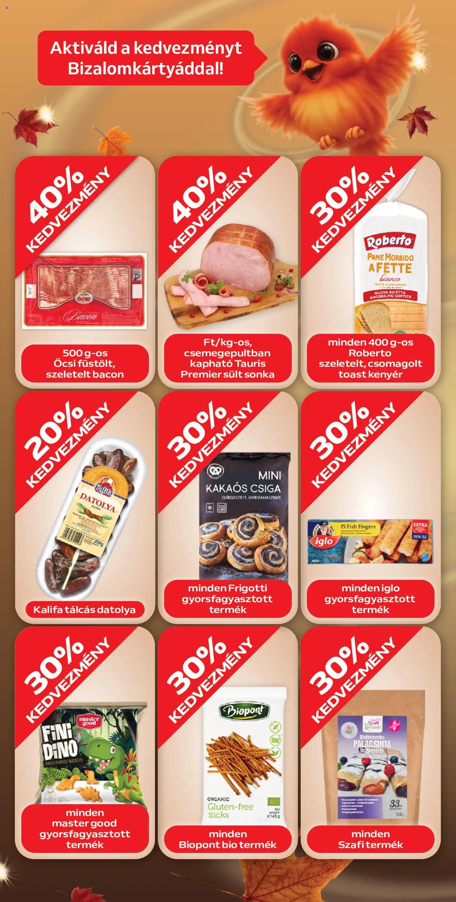 Auchan újság 2026.10.01. Auchan Őszi kuponnapok