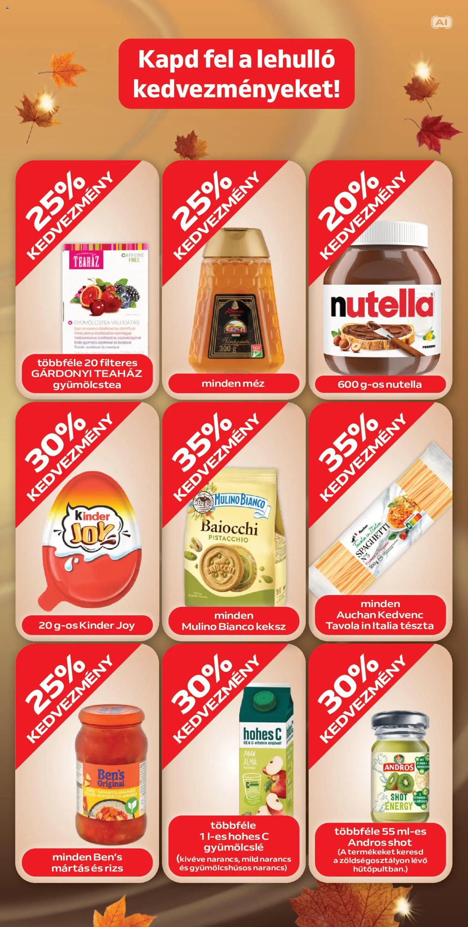 Auchan újság 2026.10.01. Auchan Őszi kuponnapok