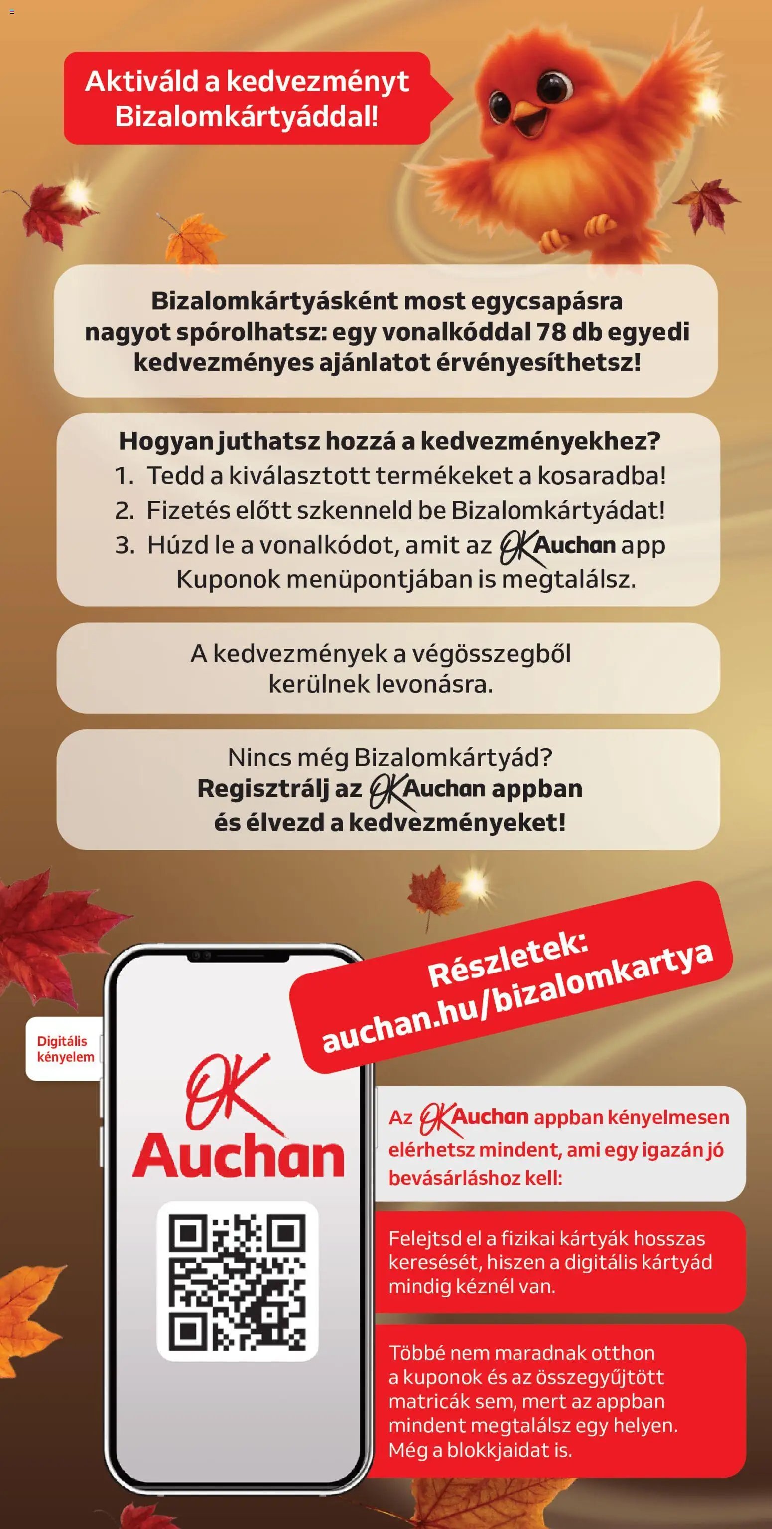 Auchan újság 2026.10.01. Auchan Őszi kuponnapok