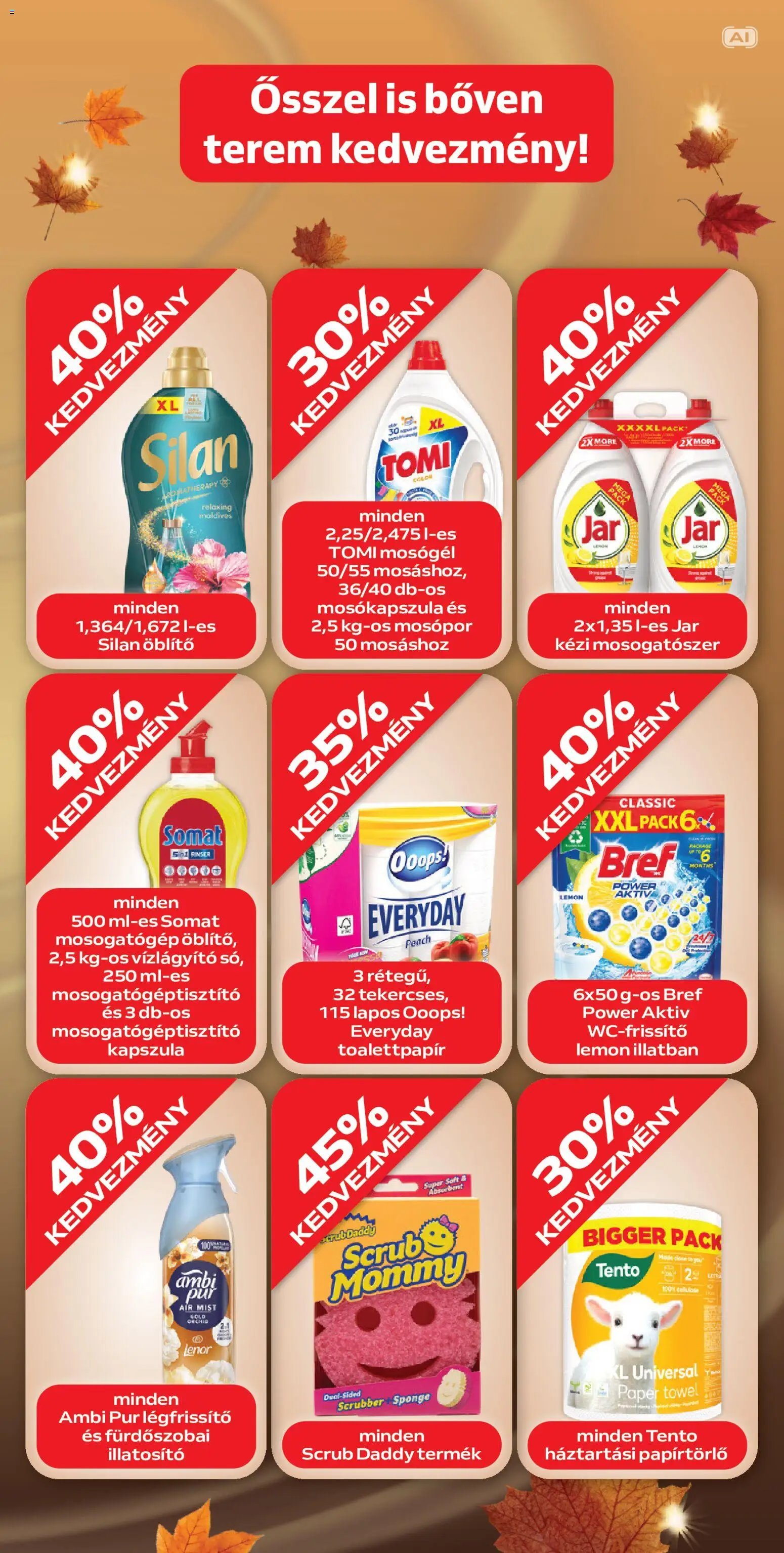 Auchan újság 2026.10.01. Auchan Őszi kuponnapok