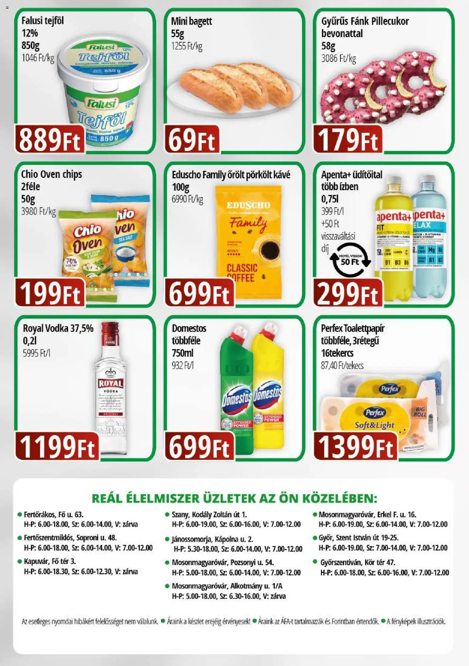 Reál újság 2026.02.19. Bevásárló hétvége - Kisalföld (2026-02-19 - 2026-02-22)