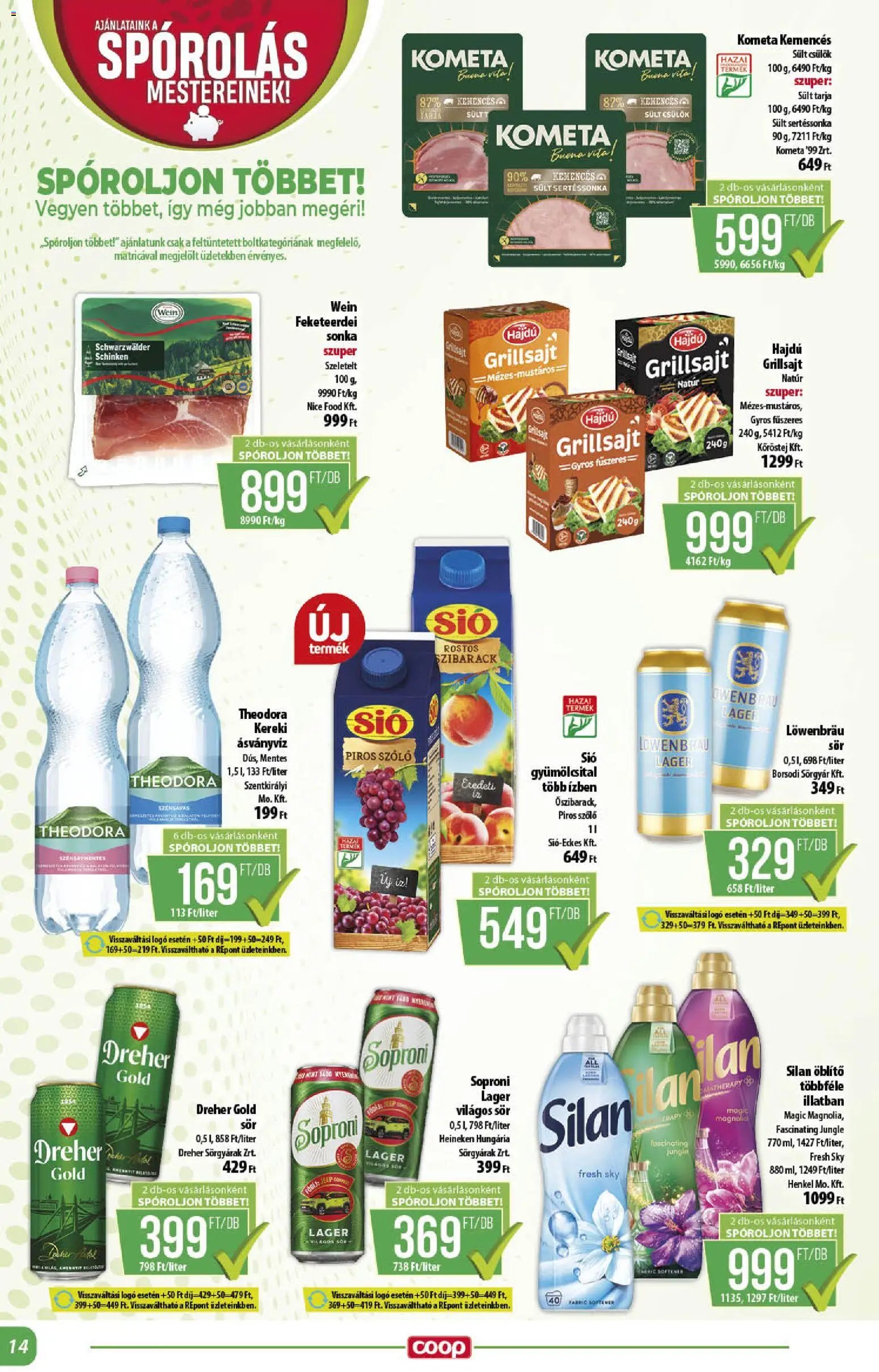 COOP újság 2026.05.14. COOP - Abc & szuper / Alföld Pro-Coop Zrt. (2026-05-14 - 2026-05-20)