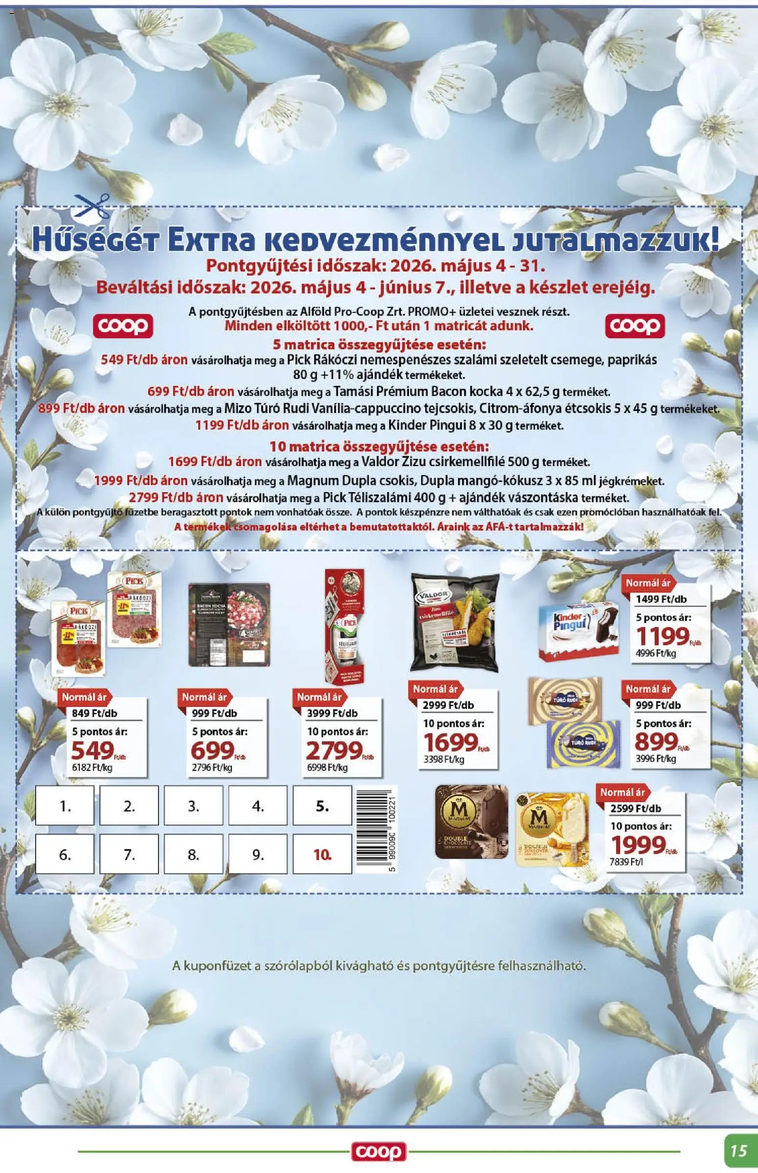 COOP újság 2026.05.14. COOP - Abc & szuper / Alföld Pro-Coop Zrt. (2026-05-14 - 2026-05-20)