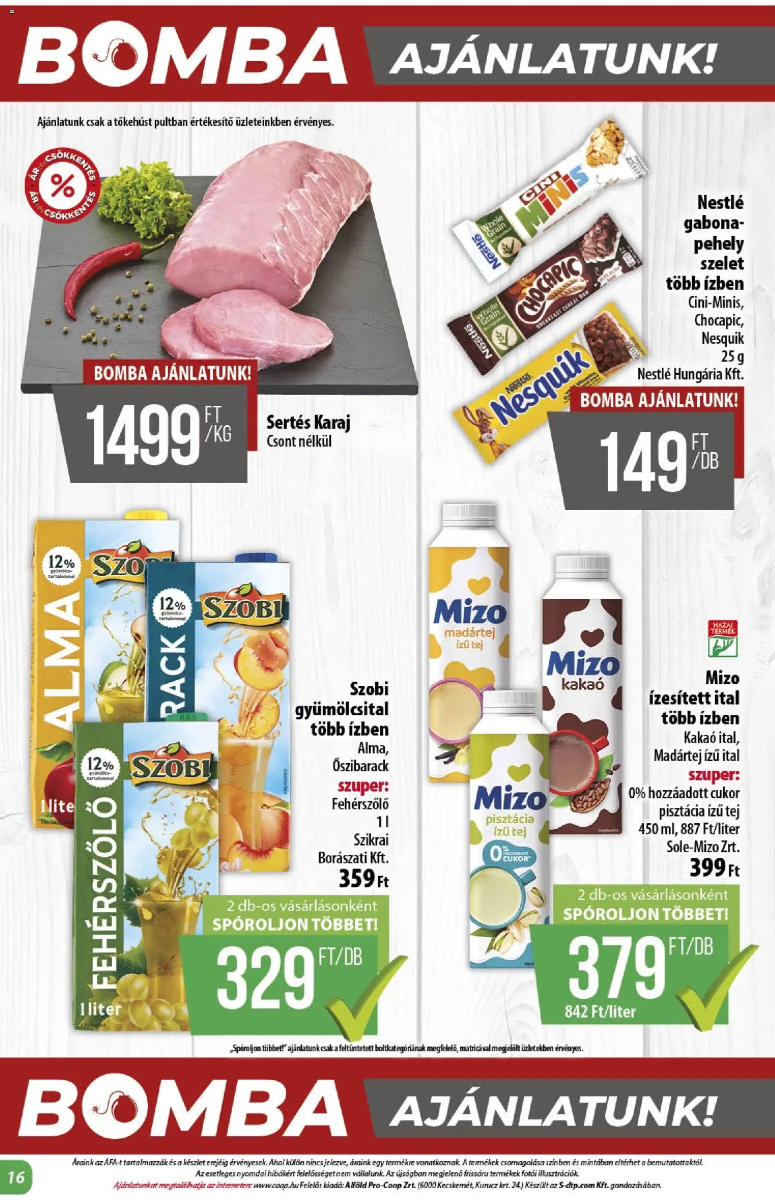 COOP újság 2026.05.14. COOP - Abc & szuper / Alföld Pro-Coop Zrt. (2026-05-14 - 2026-05-20)