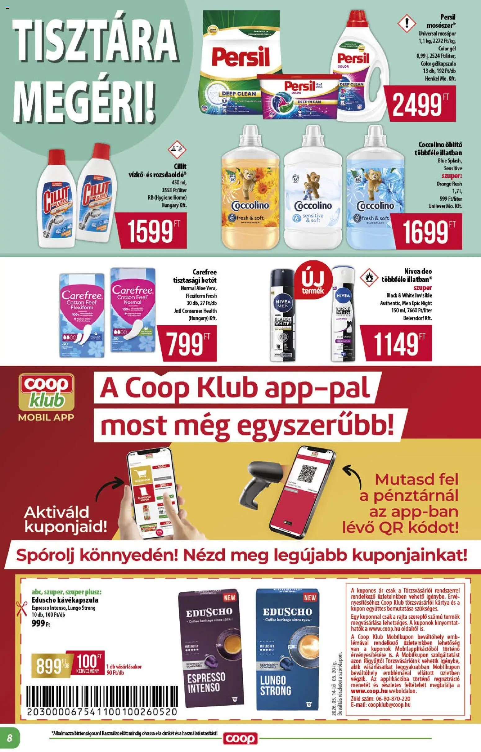 COOP újság 2026.05.14. COOP - Abc & szuper / Alföld Pro-Coop Zrt. (2026-05-14 - 2026-05-20)