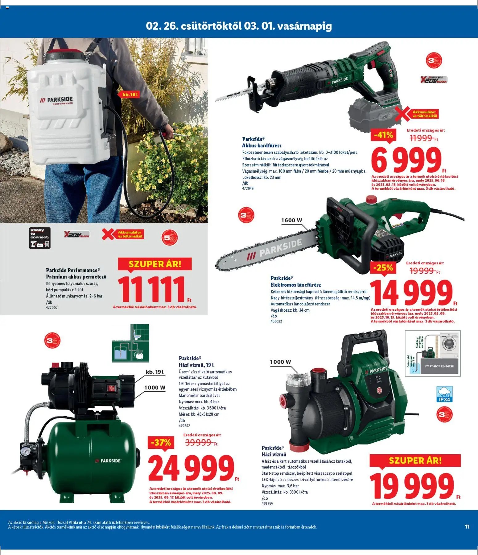 Lidl újság 2026.02.26. Miskolc (2026-02-26 - 2026-03-01)