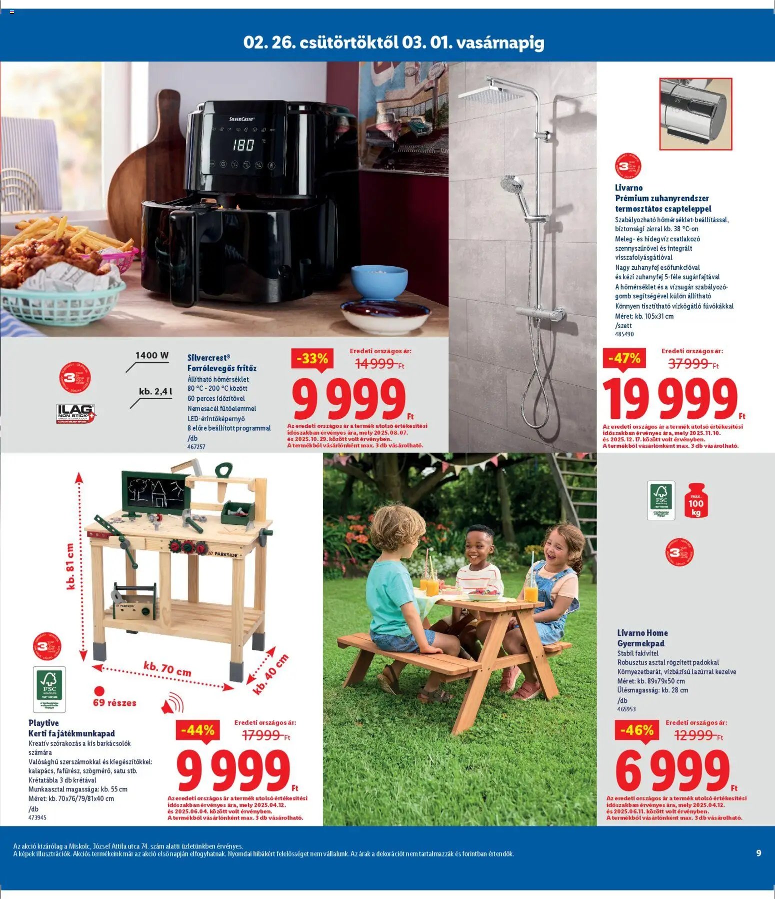 Lidl újság 2026.02.26. Miskolc (2026-02-26 - 2026-03-01)