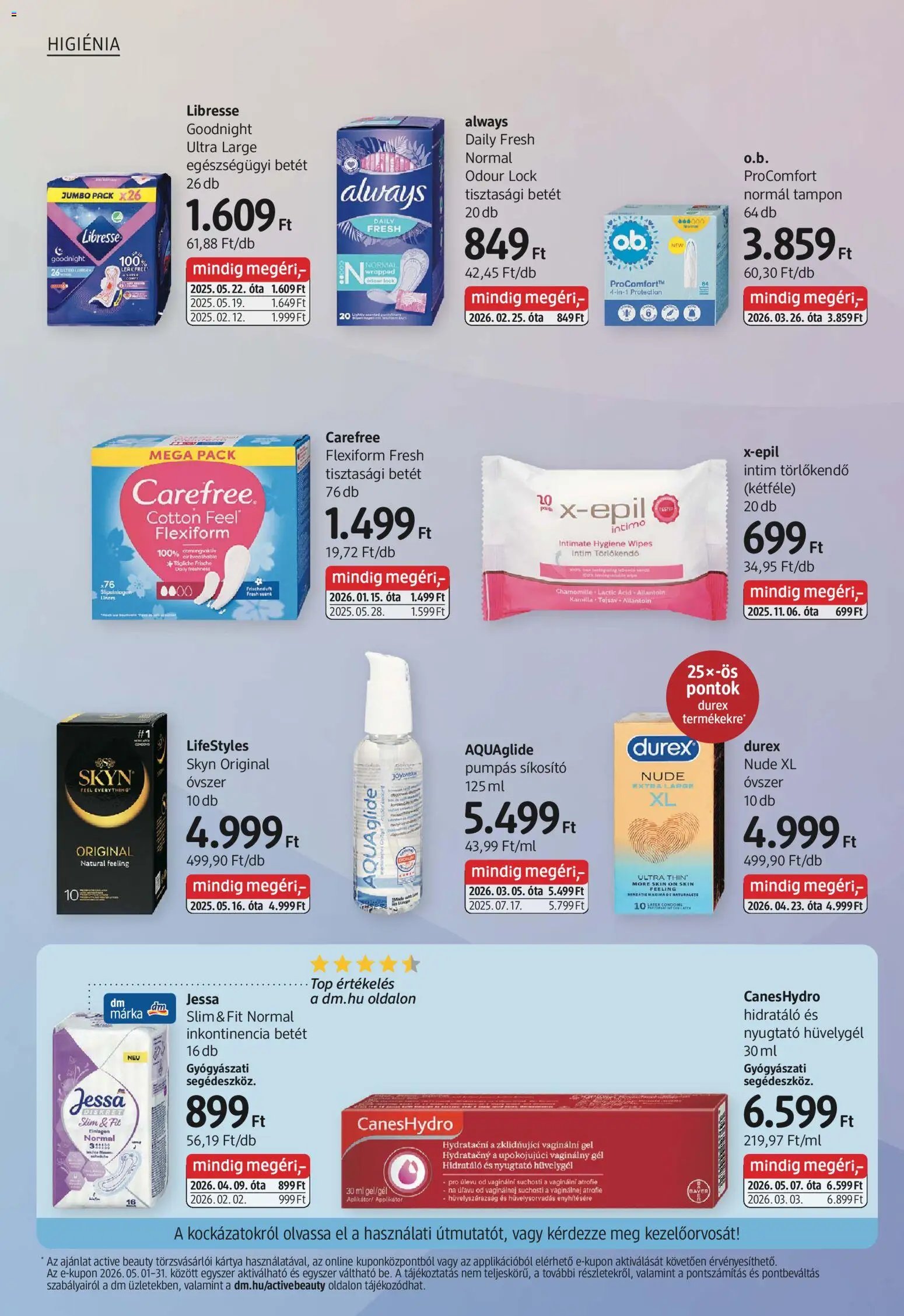 DM Drogerie Markt újság 2026.05.07. DM Drogerie Markt akciós újság (2026-05-07 - 2026-05-20)