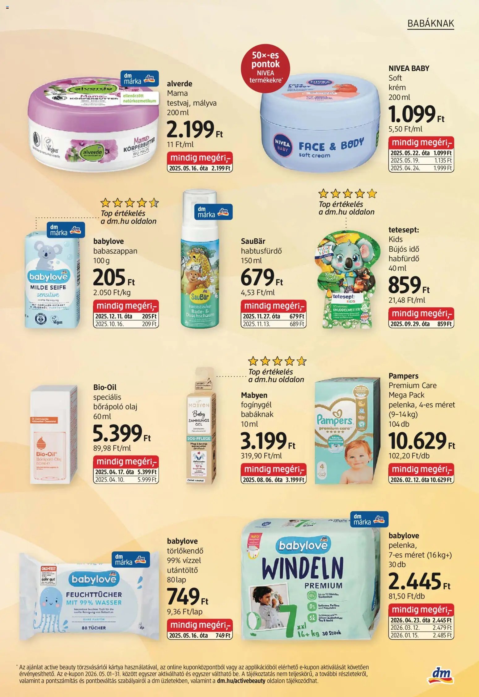 DM Drogerie Markt újság 2026.05.07. DM Drogerie Markt akciós újság (2026-05-07 - 2026-05-20)
