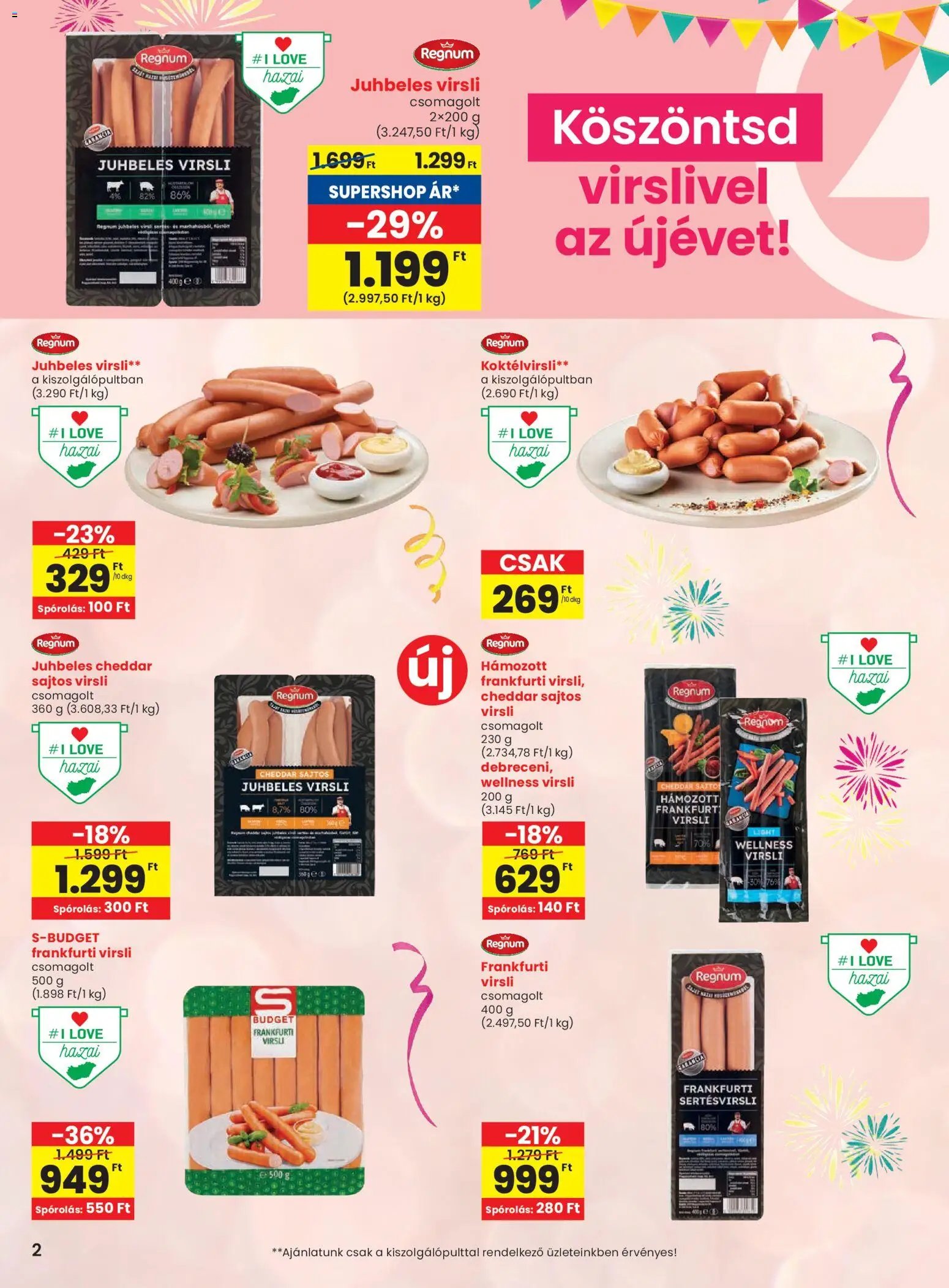 Spar újság 2025.12.23. Akciós újság Spar (2025-12-23 - 2026-01-02)