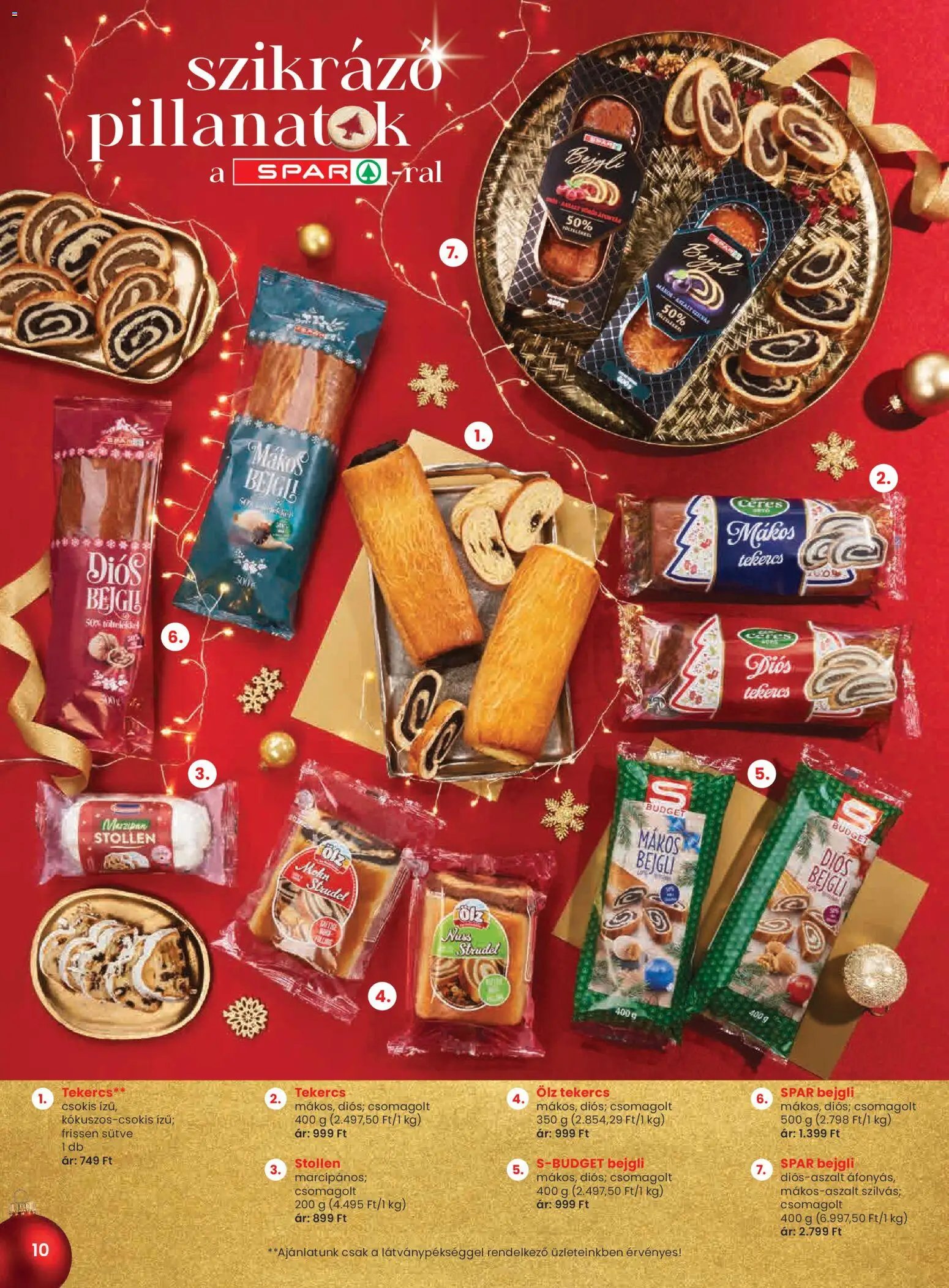 Spar újság 2025.12.04. Akciós újság Spar (2025-12-04 - 2025-12-10)