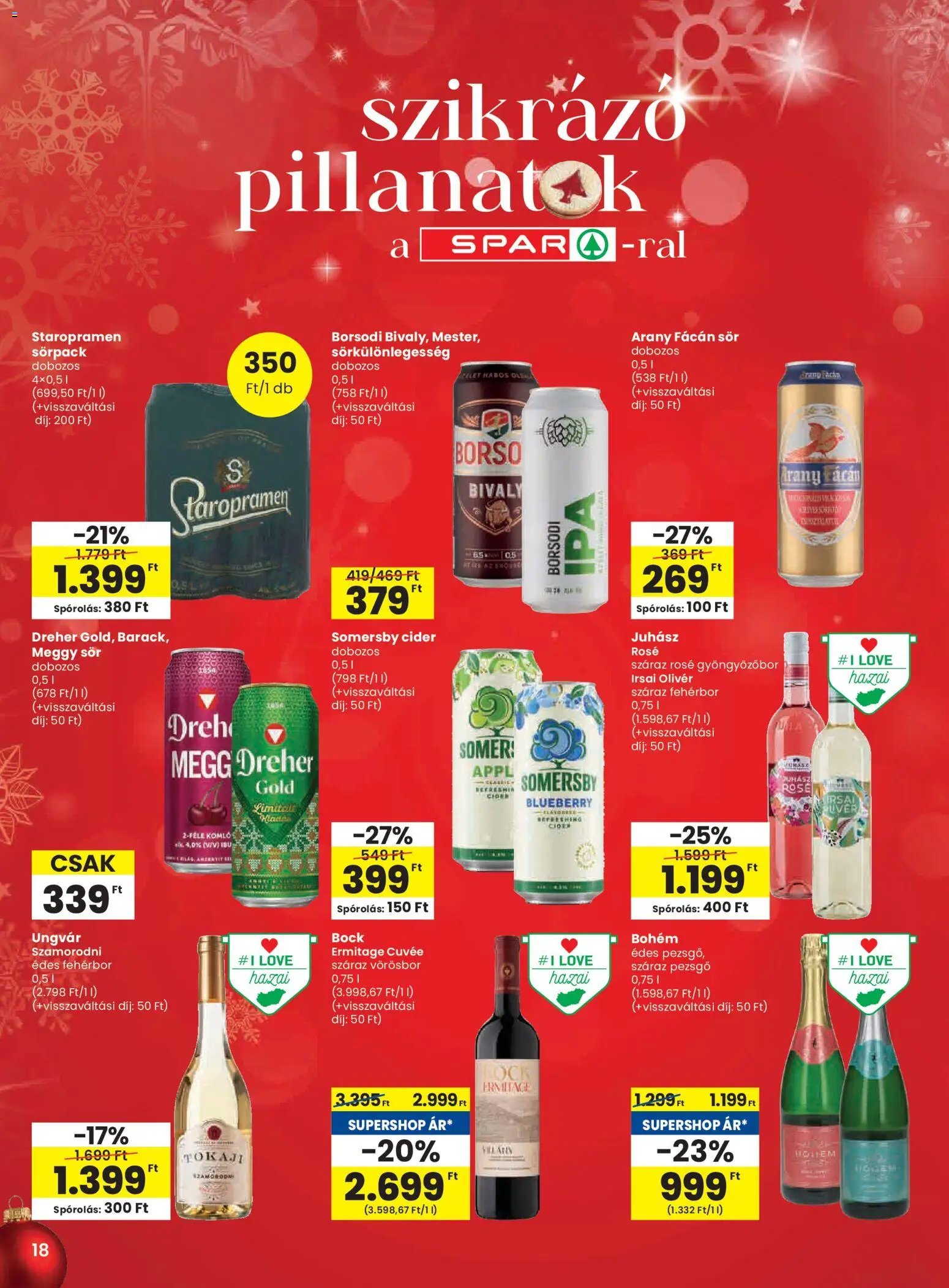 Spar újság 2025.12.04. Akciós újság Spar (2025-12-04 - 2025-12-10)